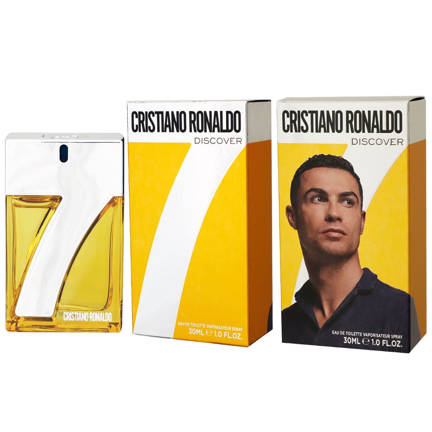 Cristiano Ronaldo CR7 Discover 2 x 30 ml Eau de Toilette EDT Set Herrenduft
