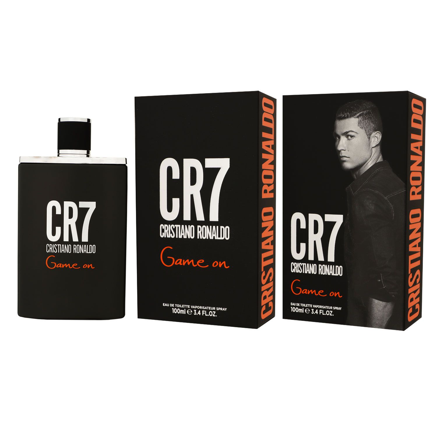 Cristiano Ronaldo CR7 Game On 2 x 100 ml Eau de Toilette EDT Herrenduft Set