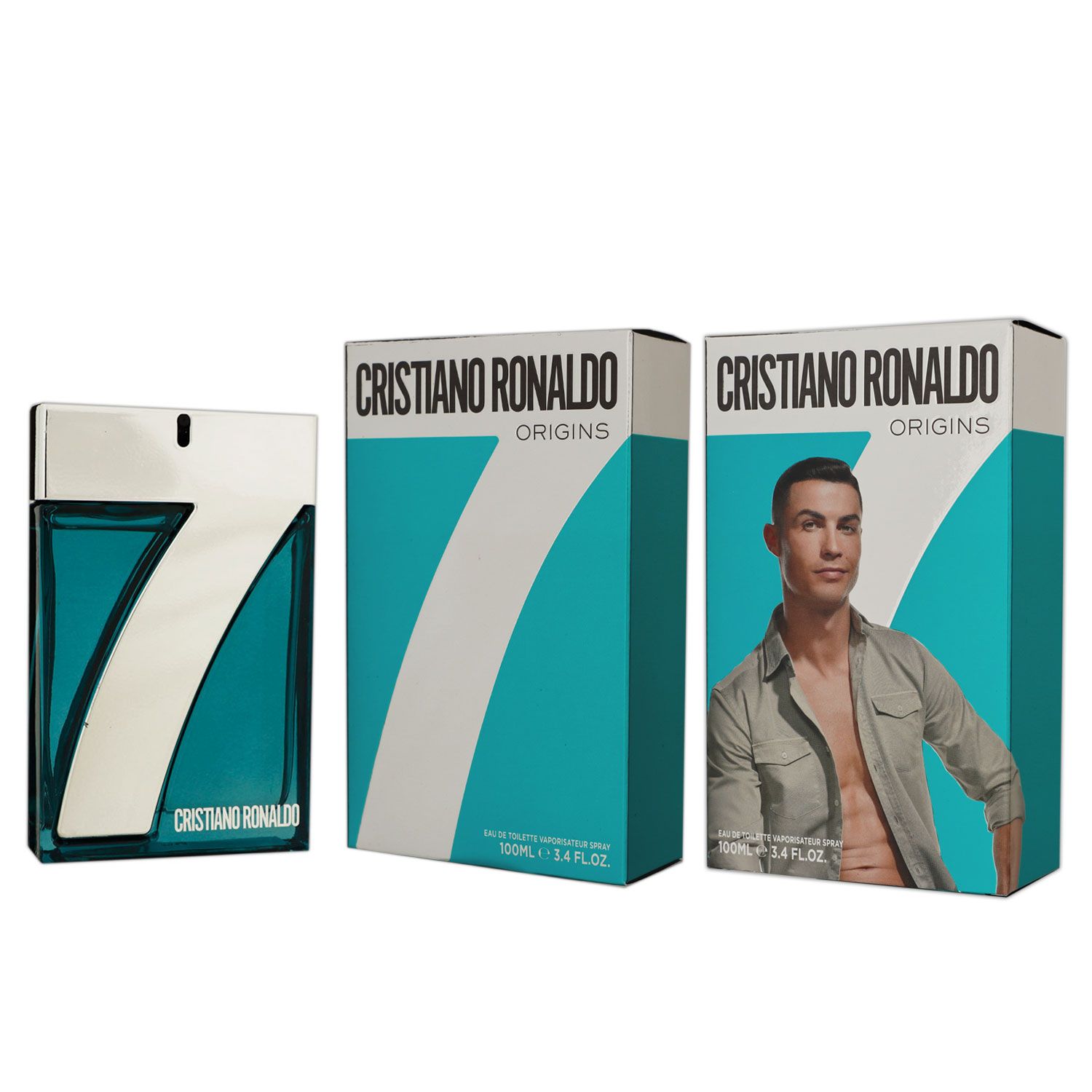 Cristiano Ronaldo Origins 2 x 100 ml Eau de Toilette EDT Set Herrenduft
