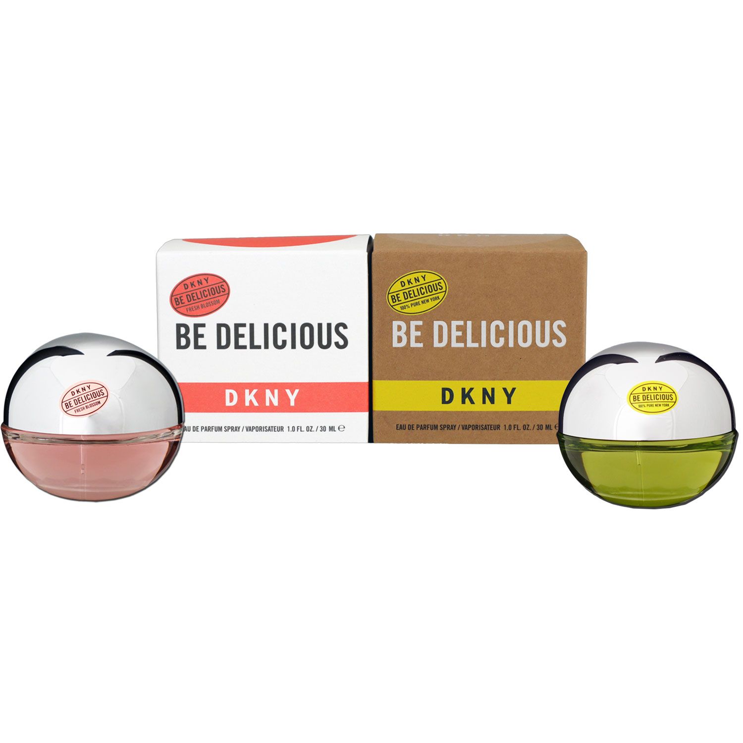 DKNY Donna Karan Be Delicious 30 ml EDP & Be Delicious Fresh Blossom 30 ml EDP Set