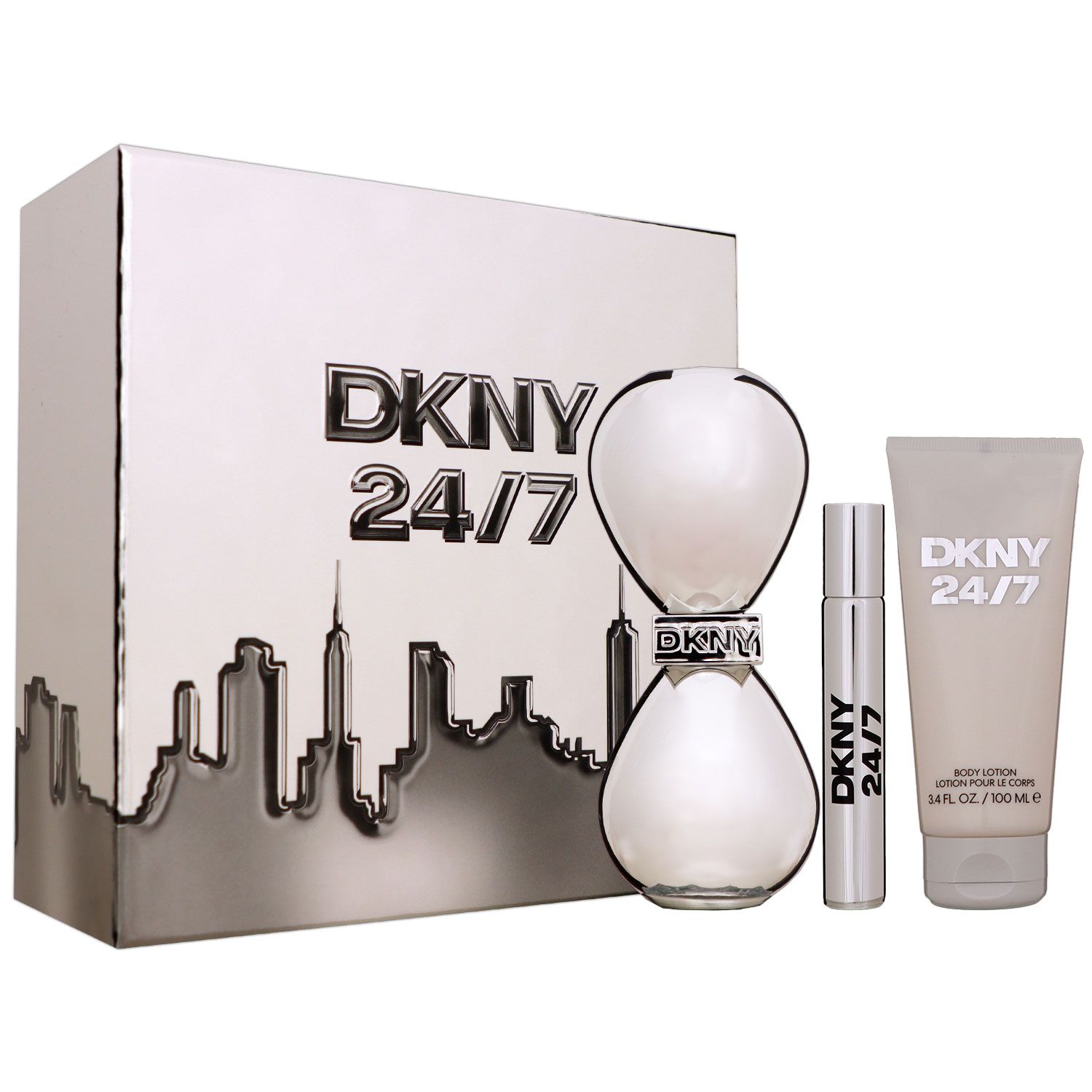 DKNY Donna Karan DKNY 24/7 Set 100 ml EDP & 15 ml EDP & 100 ml Bodylotion