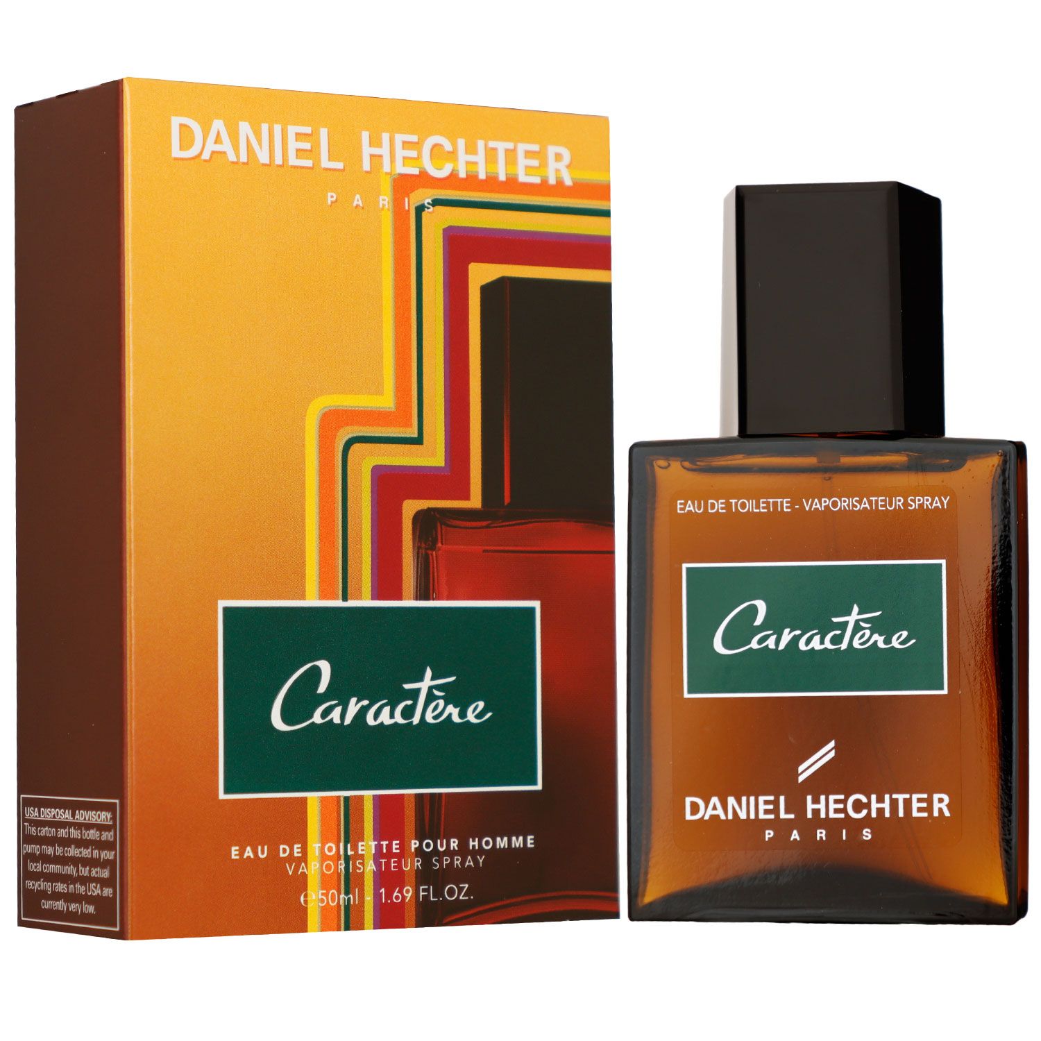 Daniel Hechter Caractere 50 ml Eau de Toilette EDT Herrenduft Herren Duft