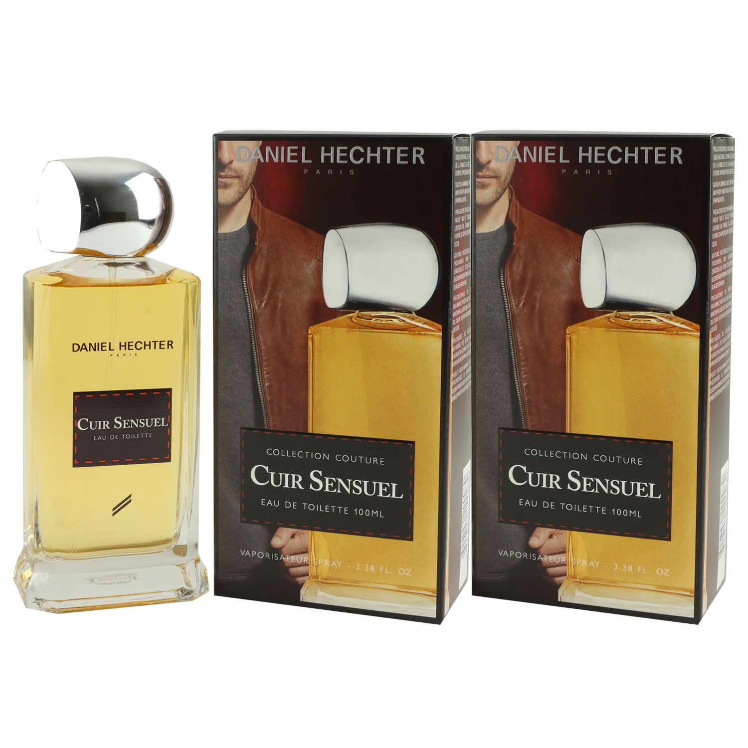 Daniel Hechter Collection Couture Cuir Sensuel 2 x 100ml Eau de Toilette EDT