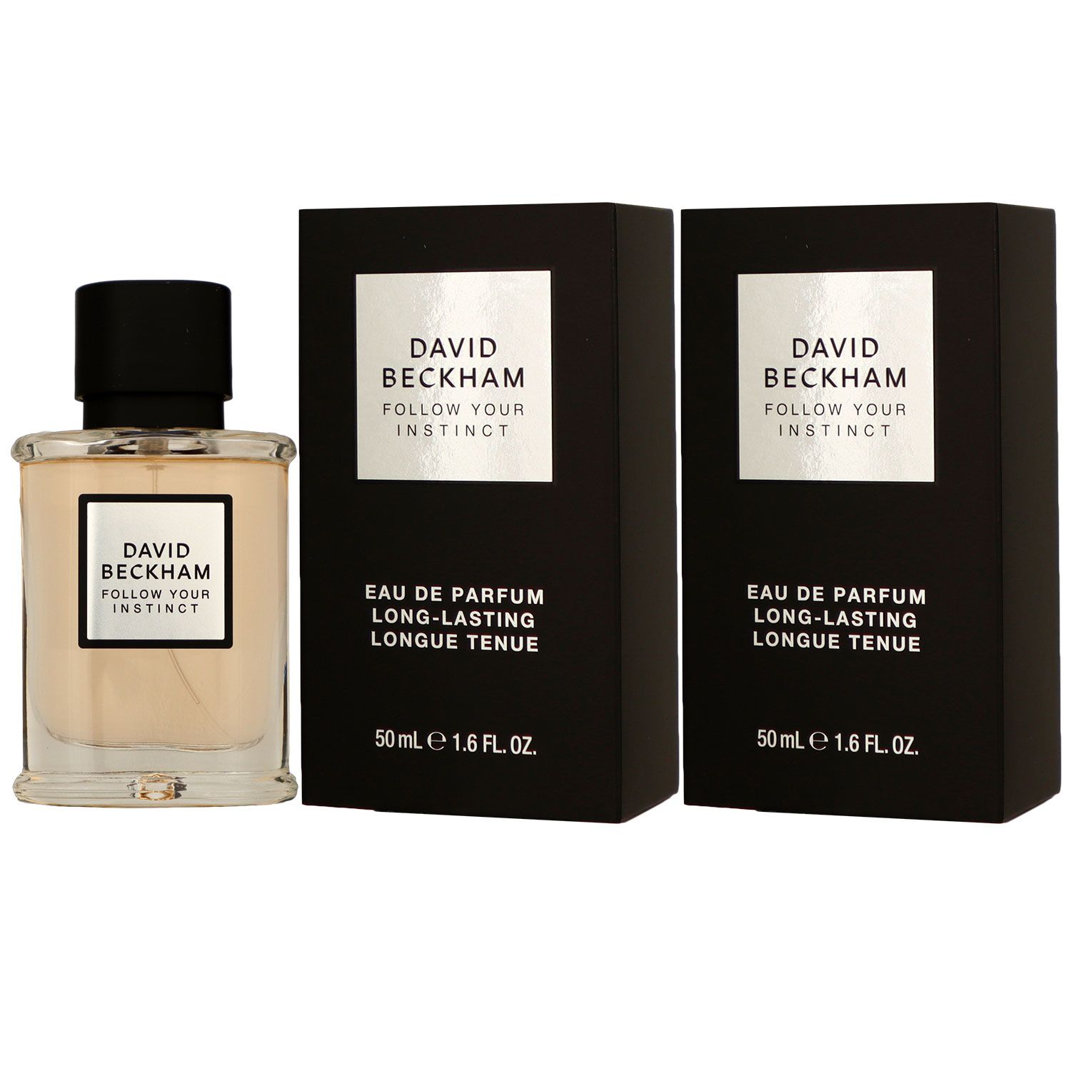 David Beckham Follow Your Instinct 2 x 50 ml Eau de Parfum EDP Set