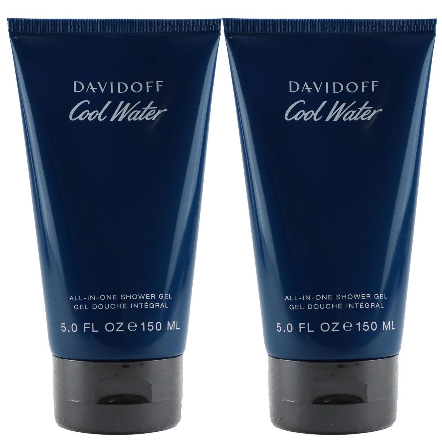 Davidoff Cool Water Man 2 x 150 ml All in One Showergel Shower Gel Set