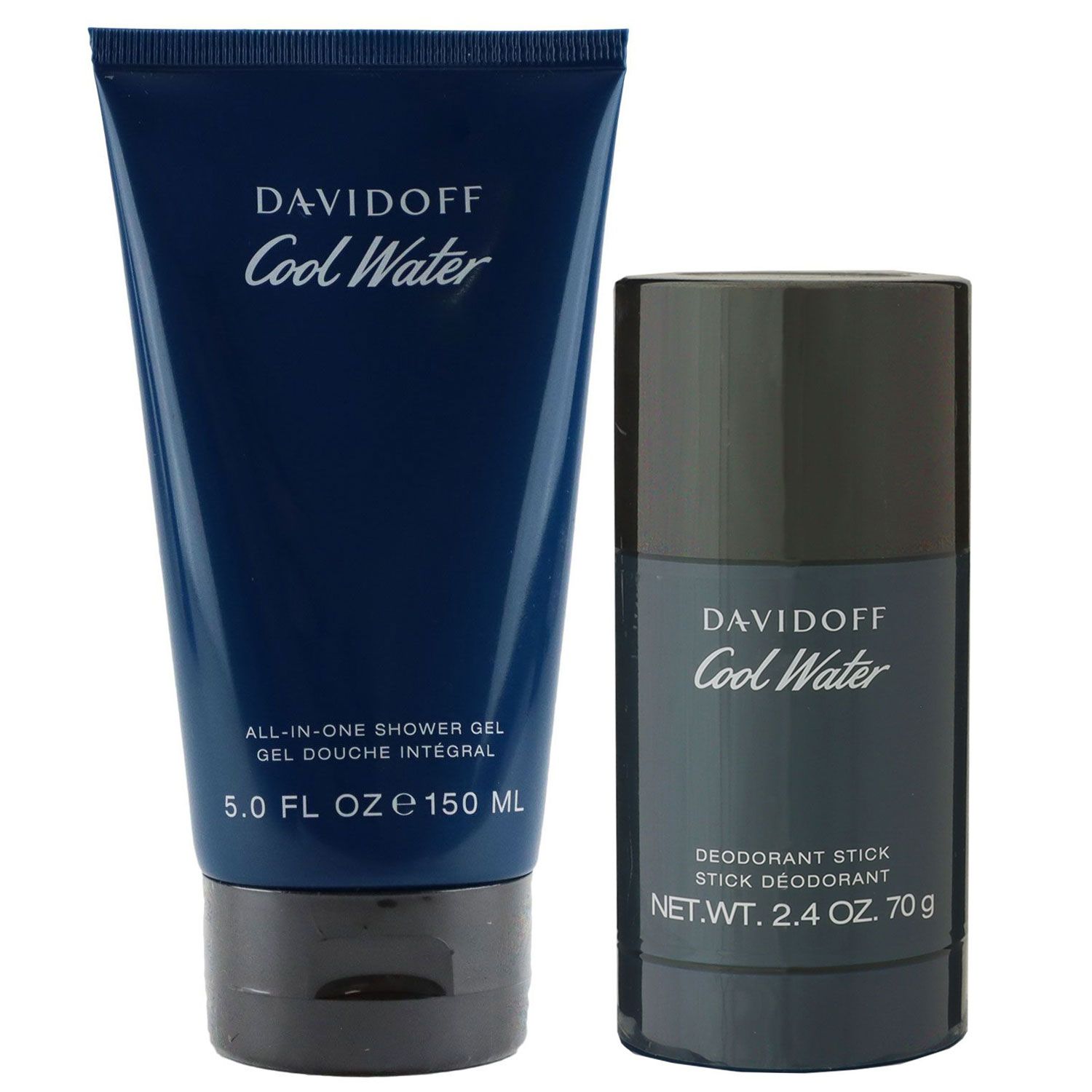 Davidoff Cool Water Man 75 ml Deostick & 150 ml All in One Showergel Set