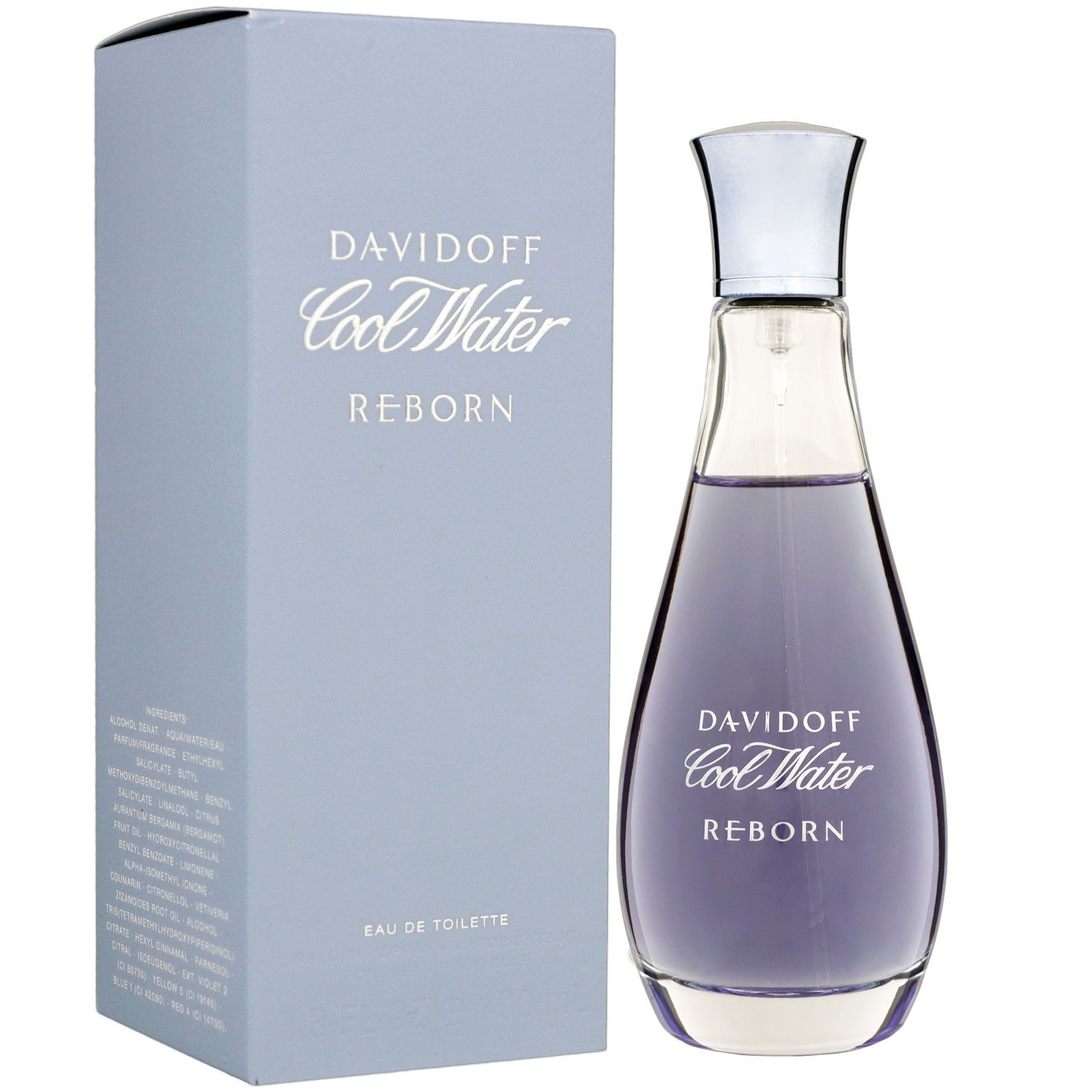 Davidoff Cool Water Reborn for Her 100 ml Eau de Toilette EDT Damenduft