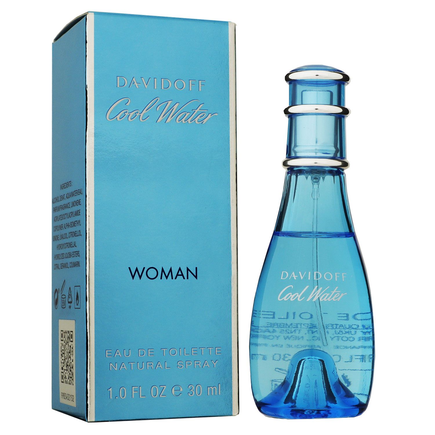 Davidoff Cool Water Woman 30 ml Eau de Toilette EDT Damenduft