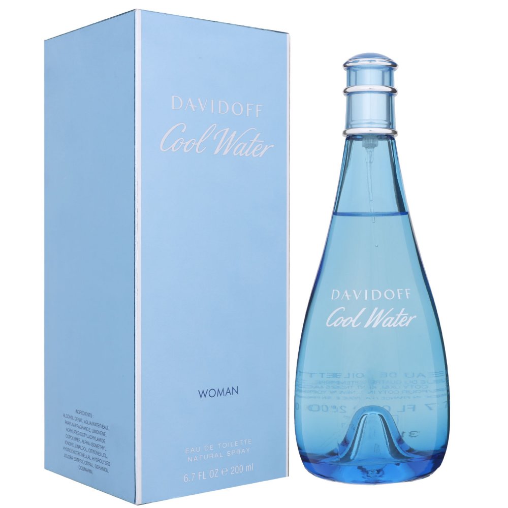 Davidoff Cool Water Woman / Women 200 ml Eau de Toilette EDT bei Riemax