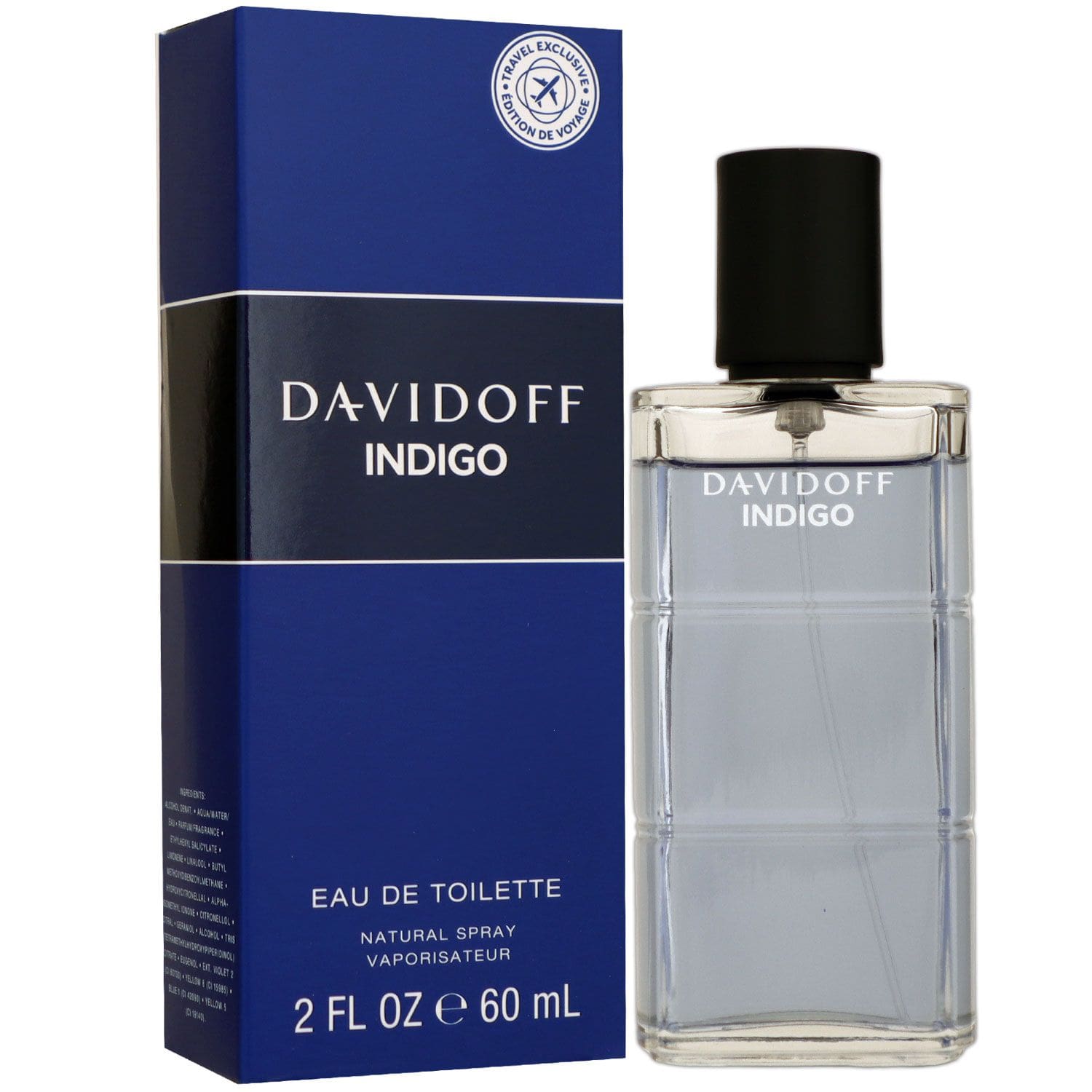 Davidoff Indigo 60 ml Eau de Toilette EDT Herrenduft Herren Duft