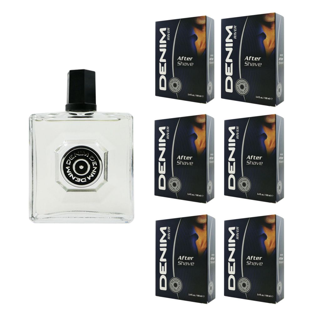 Denim River Aftershave 6 x 100 ml After Shave bei Riemax