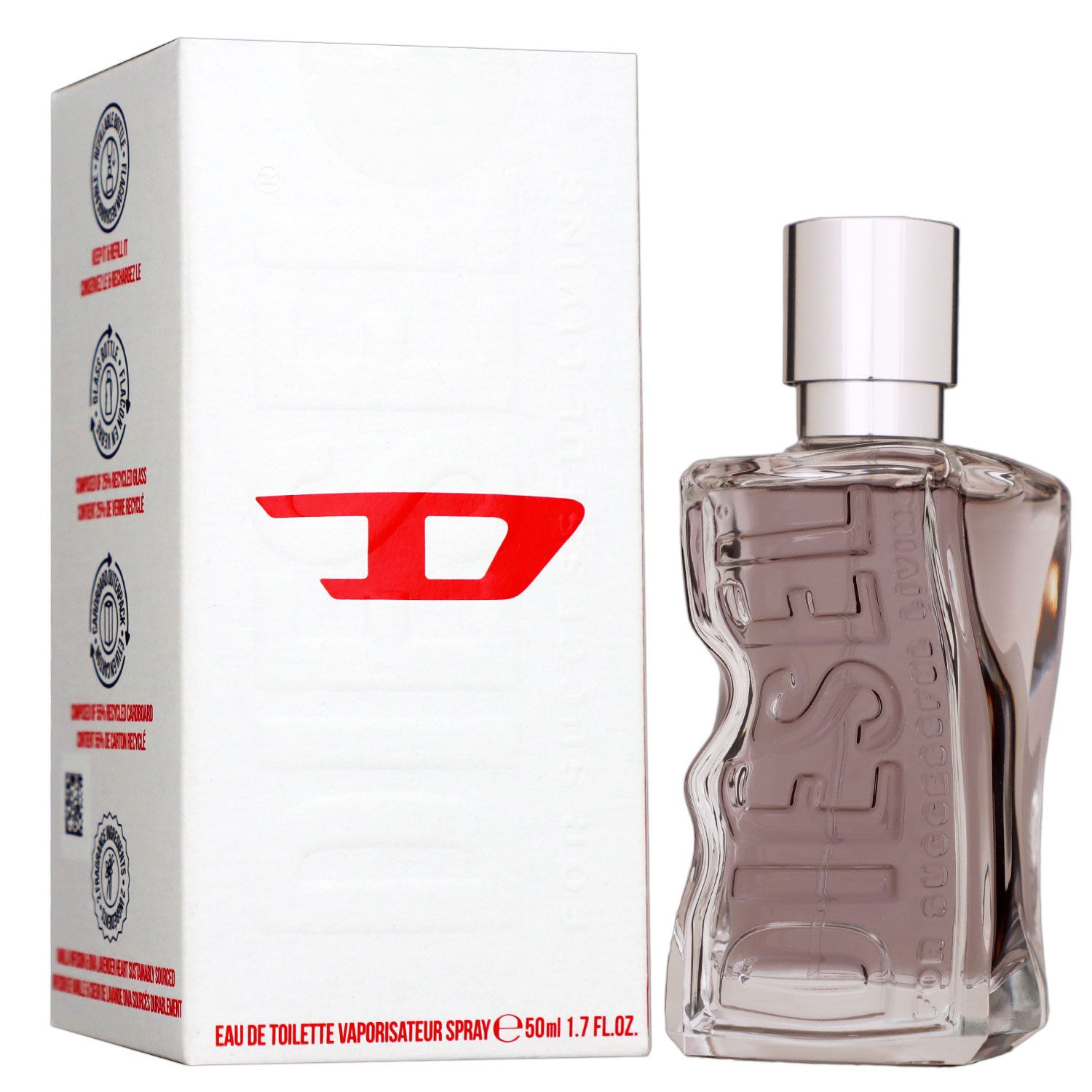 Diesel D 50 ml Eau de Toilette EDT Damenduft Herrenduft Unisexduft