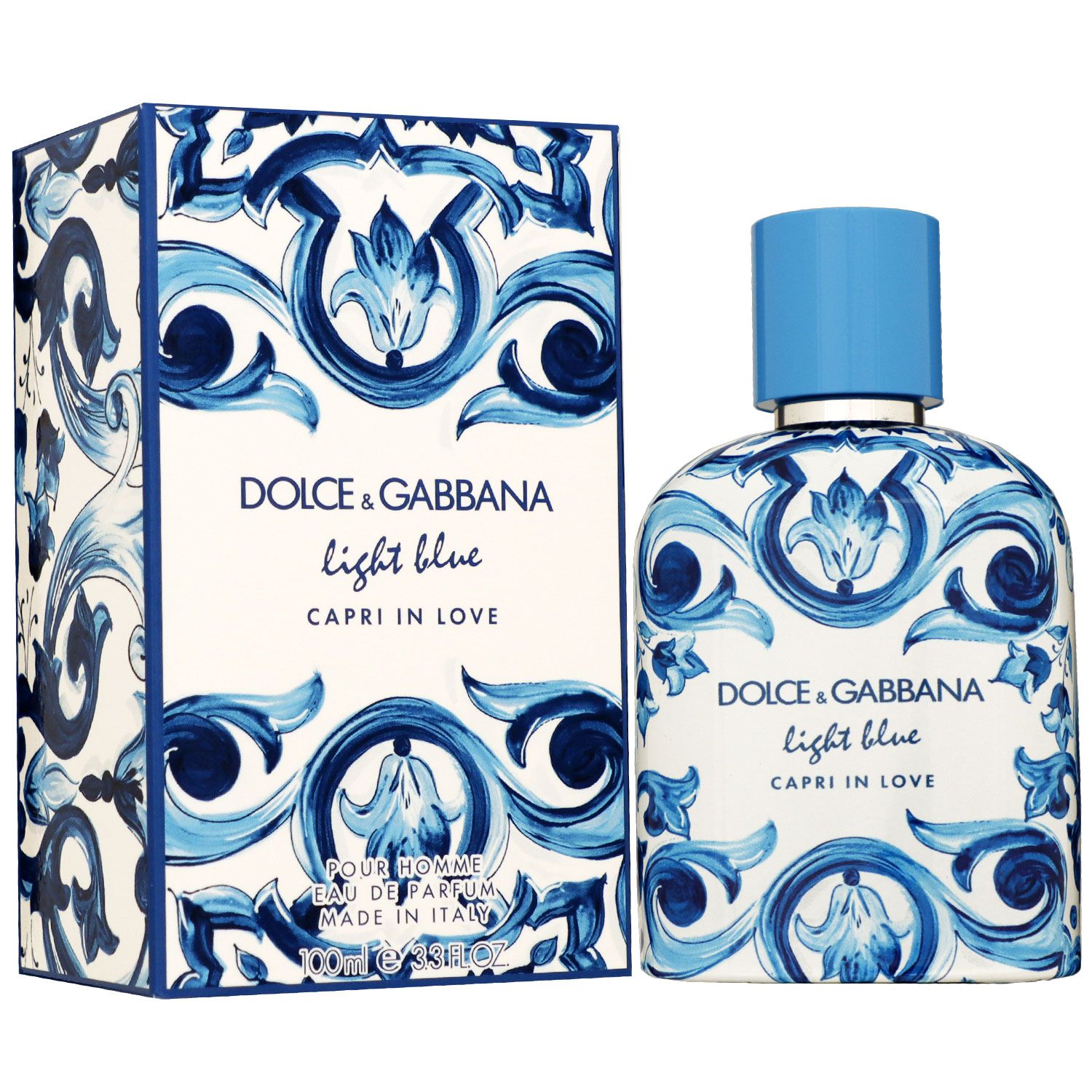 Dolce & Gabbana Light Blue Capri in Love Pour Homme 100 ml Eau de Parfum EDP