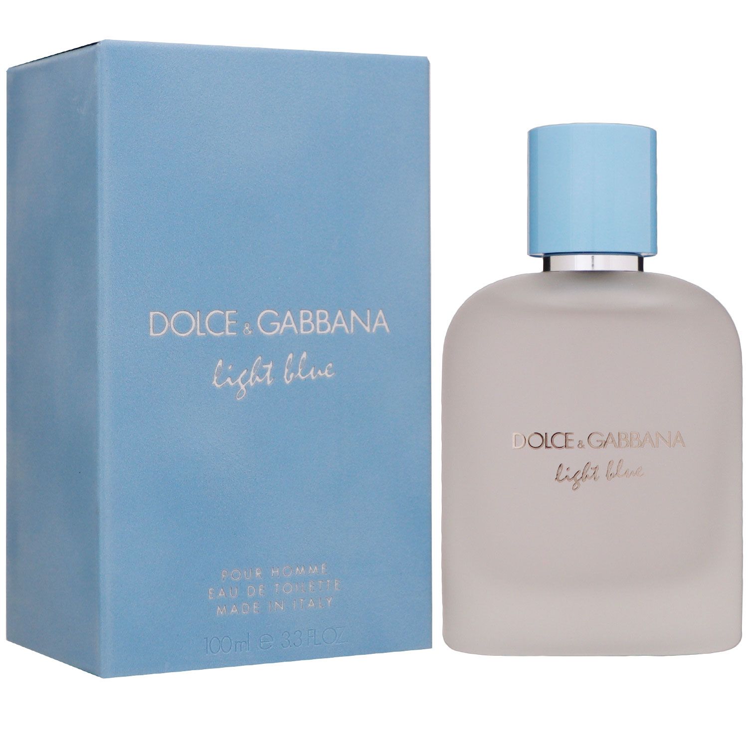Dolce & Gabbana Light Blue pour Homme 100 ml Eau de Toilette EDT Herrenduft