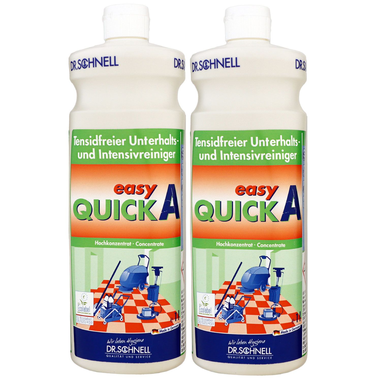 Dr. Schnell Easy Quick A 2 x 1 Liter Intensivreiniger Konzentrat Set