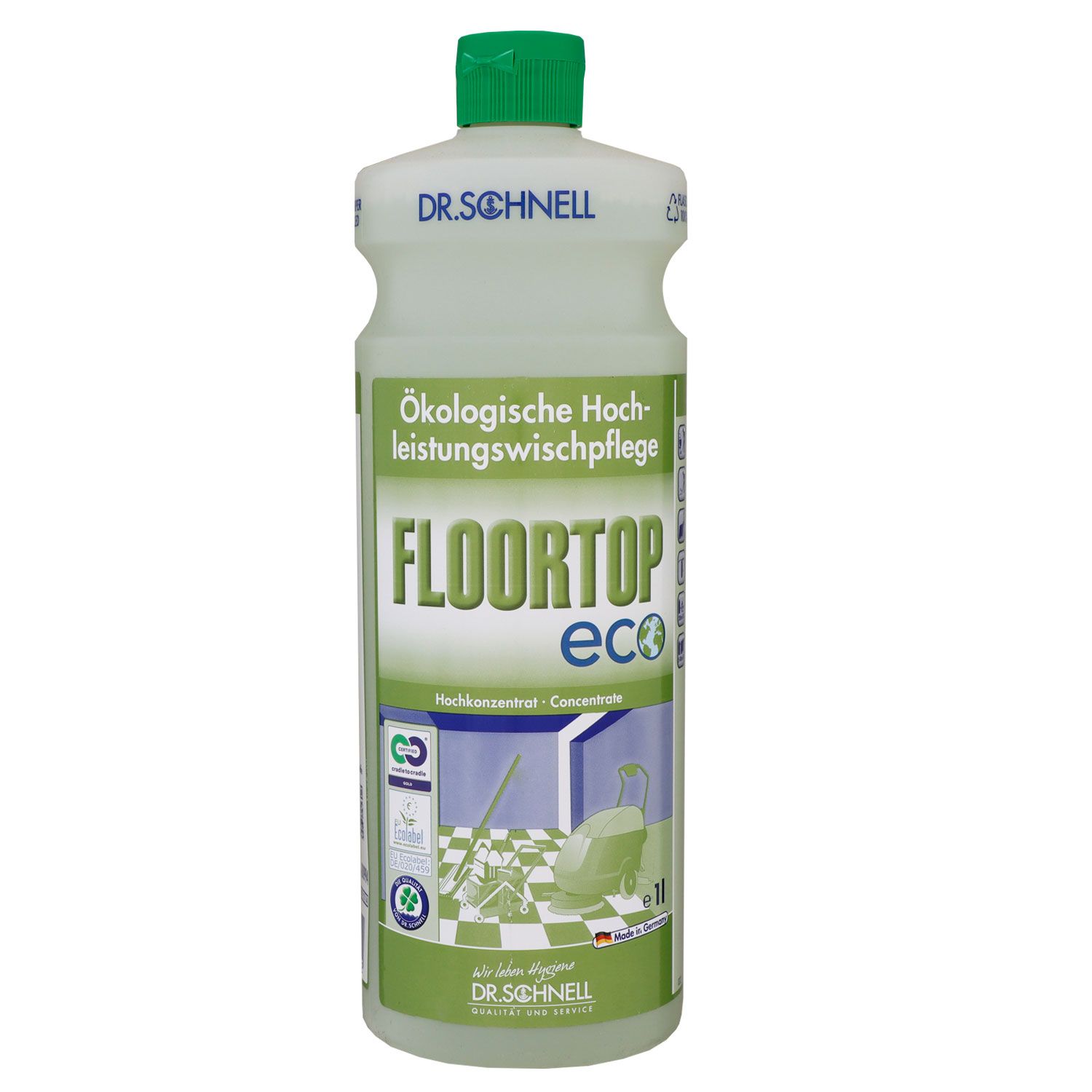 Dr. Schnell Floortop Eco 1 Liter Bodenreiniger �kologische Wischpflege