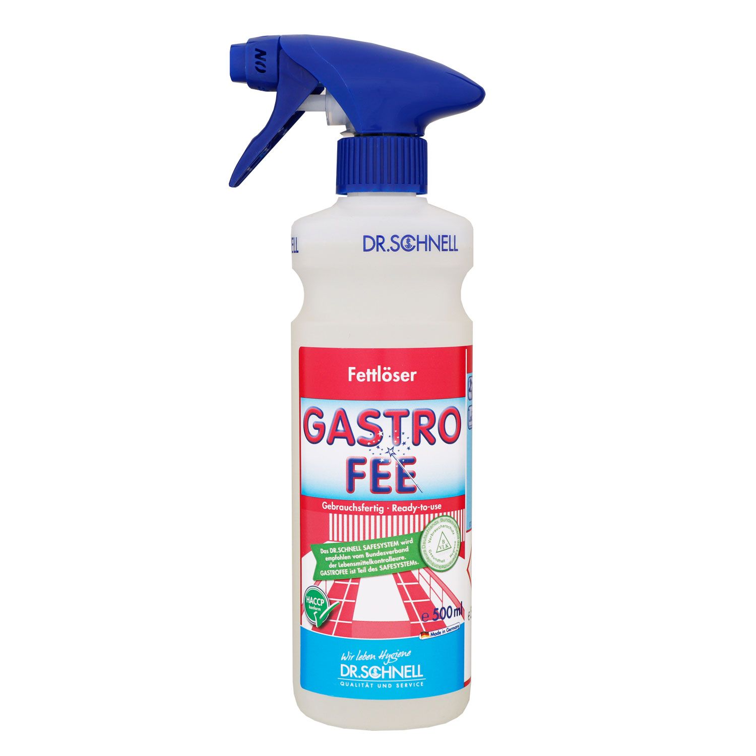 Dr. Schnell Gastrofee 500 ml Gebrauchsfertiger Fettl�ser f�r den K�chenbereich