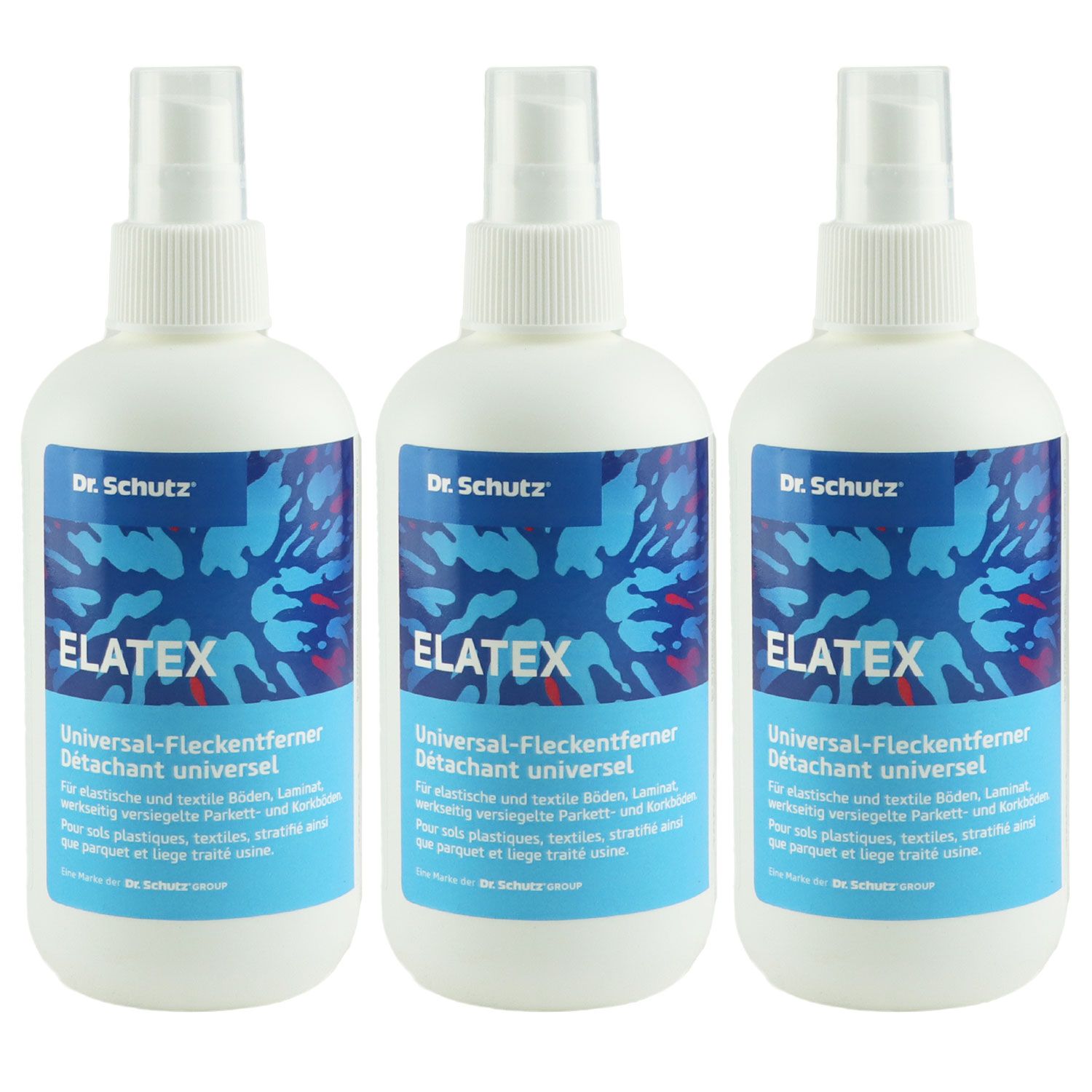 Dr. Schutz Elatex 3 x 200 ml Universal Fleckentferner Set