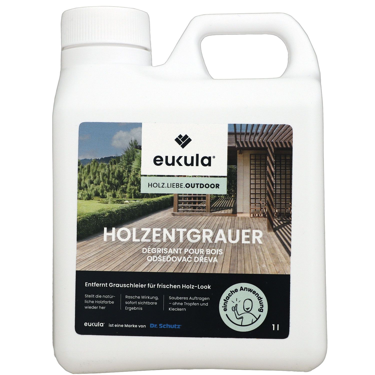 Dr. Schutz Eukula 1 Liter Holzentgrauer farblos