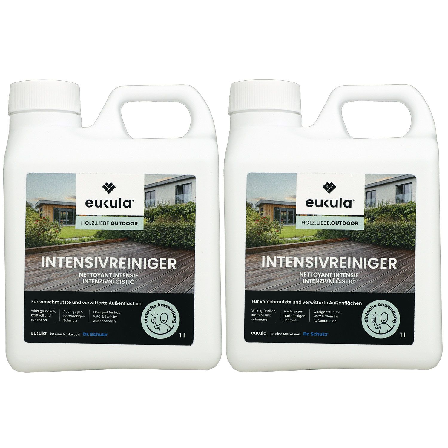 Dr. Schutz Eukula 2 x 1 Liter Intensivreiniger farblos Set
