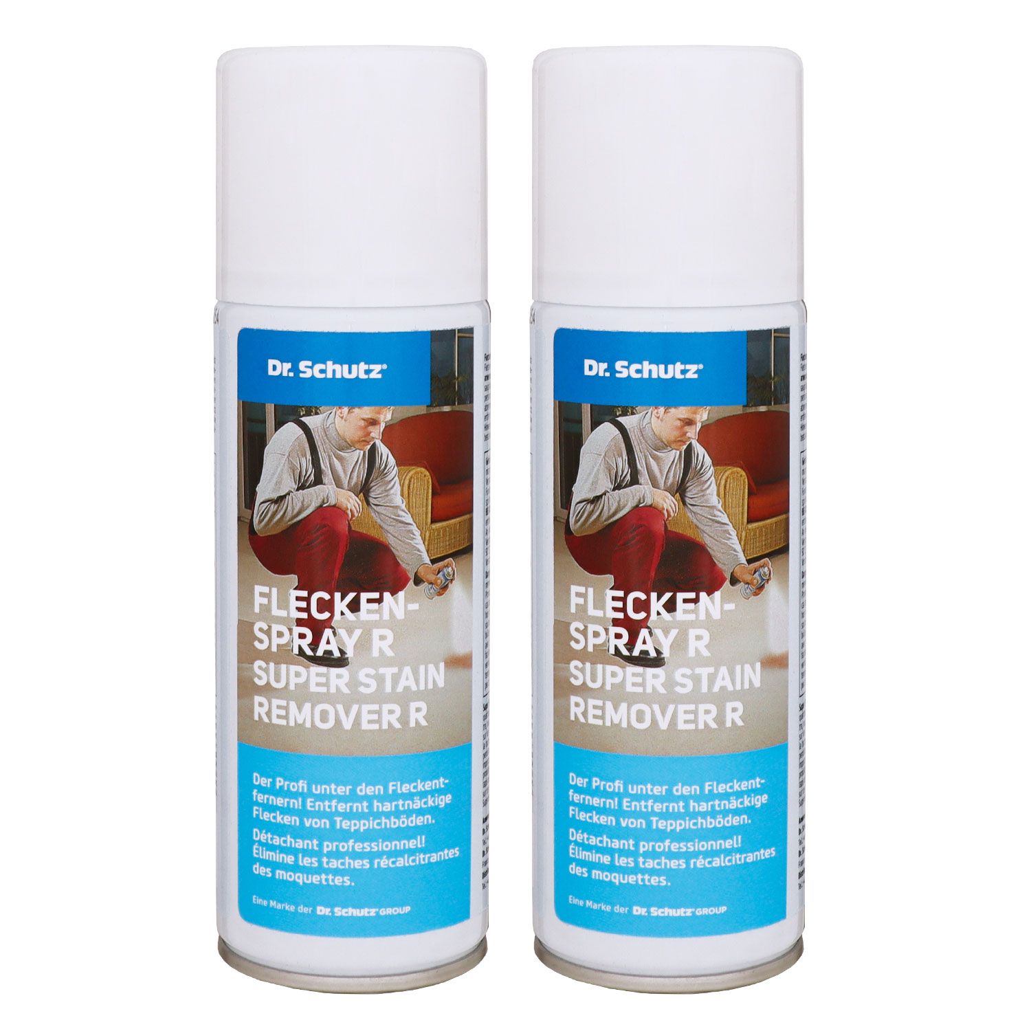 Dr. Schutz Fleckenspray R 2 x 200 ml f�r textile Bel�ge Polster Textilien Set