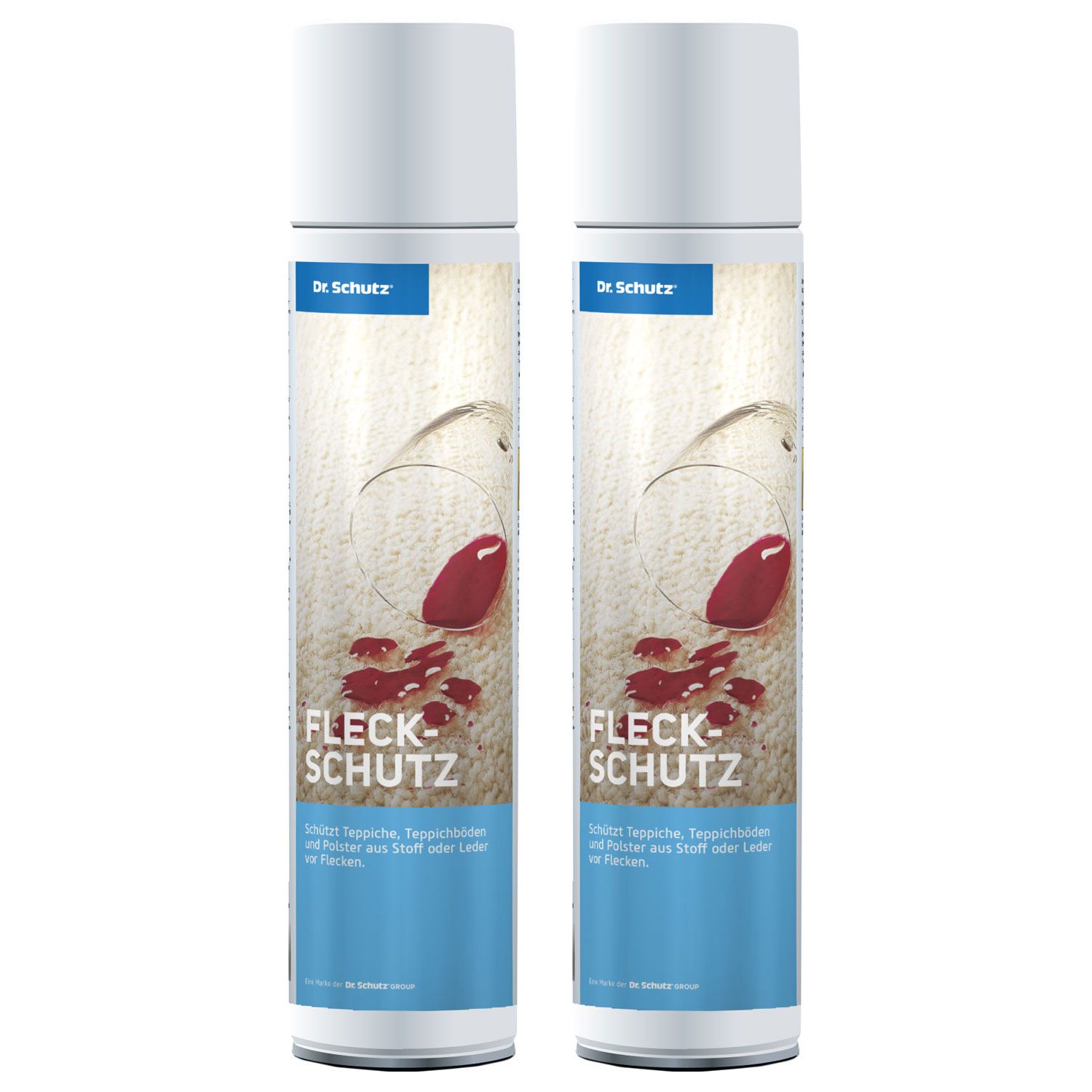 Dr. Schutz Fleckschutz 2 x 400 ml Impr�gnierung f�r den Langzeitschutz Set