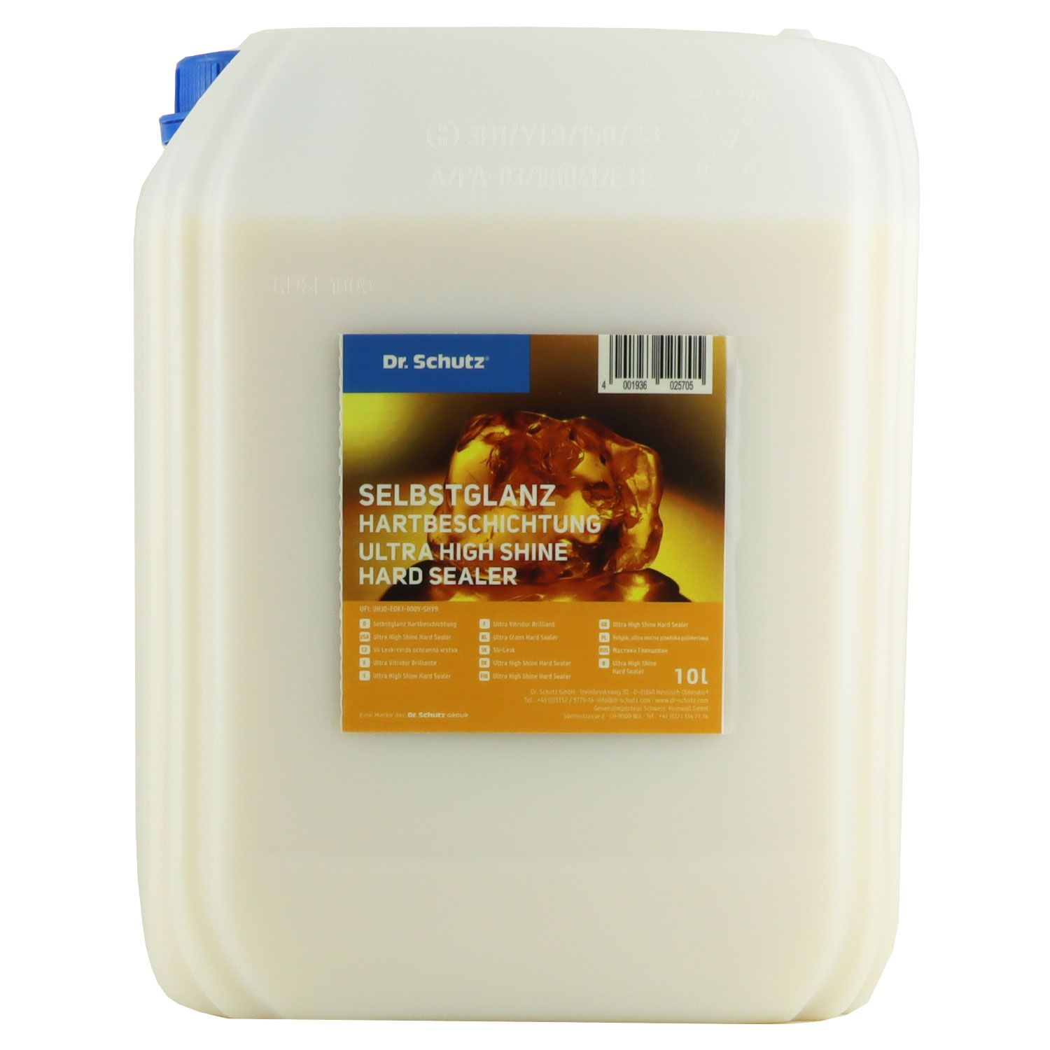 Dr. Schutz Selbstglanz Hartbeschichtung 10 Liter Kanister Polymerdispersion