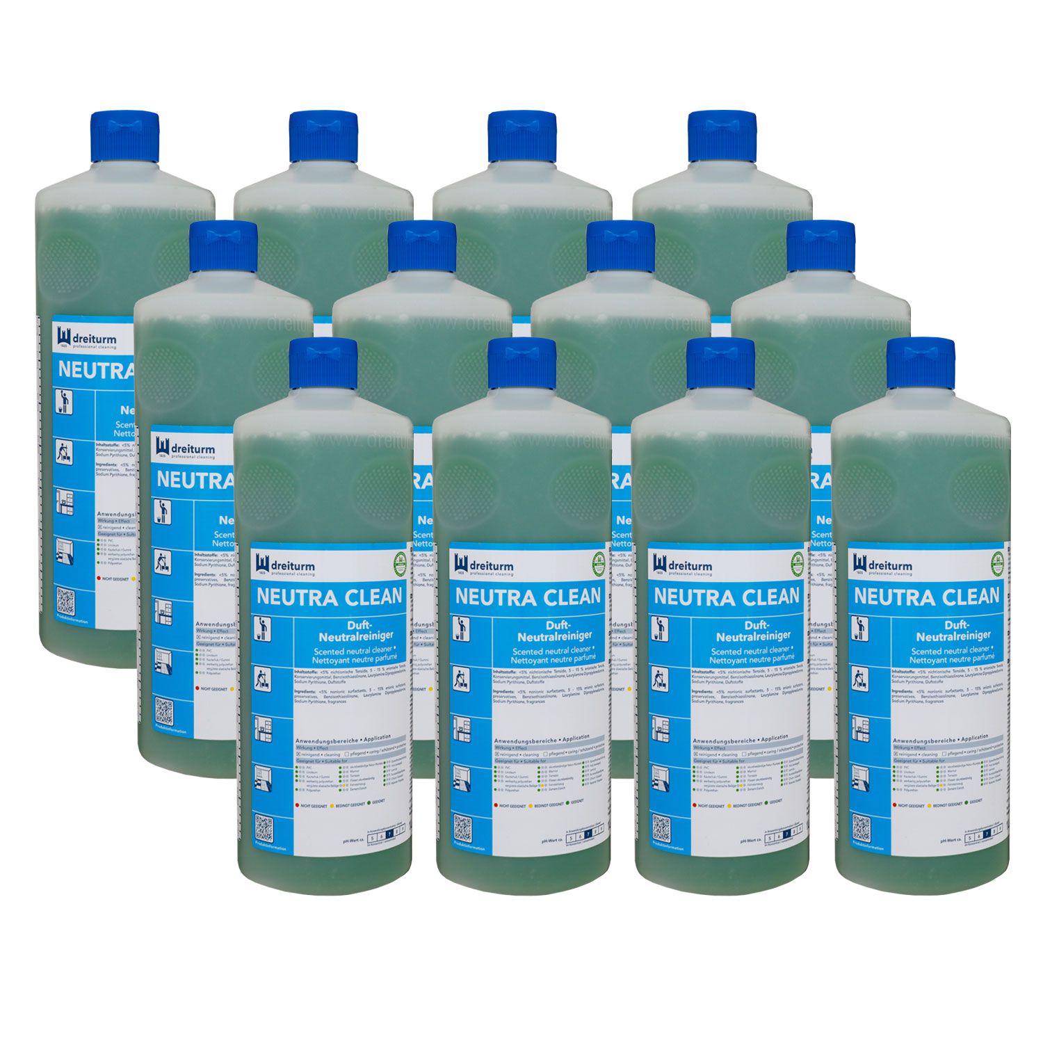 Dreiturm Neutra Clean 12 x 1 L Duftneutralreiniger