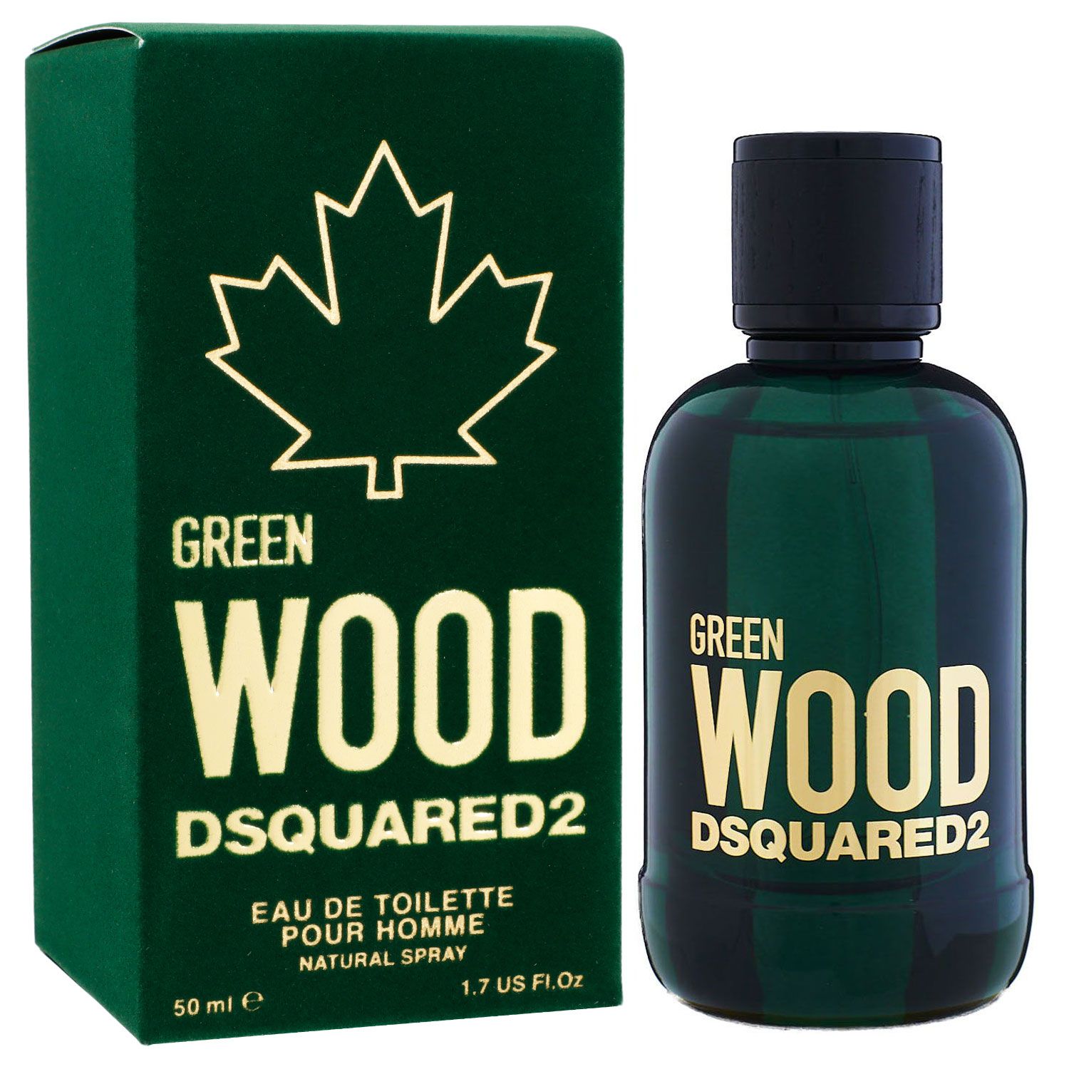 Dsquared2 Green Wood 50 ml Eau de Toilette EDT Herrenduft Herren Duft