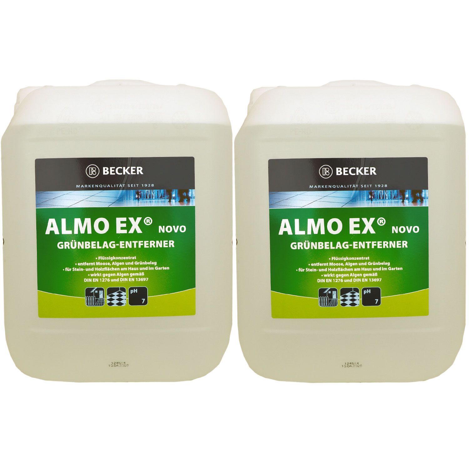 Eilfix Almo Ex Novo 2 x 10 Liter Gr�nbelag Entferner Set