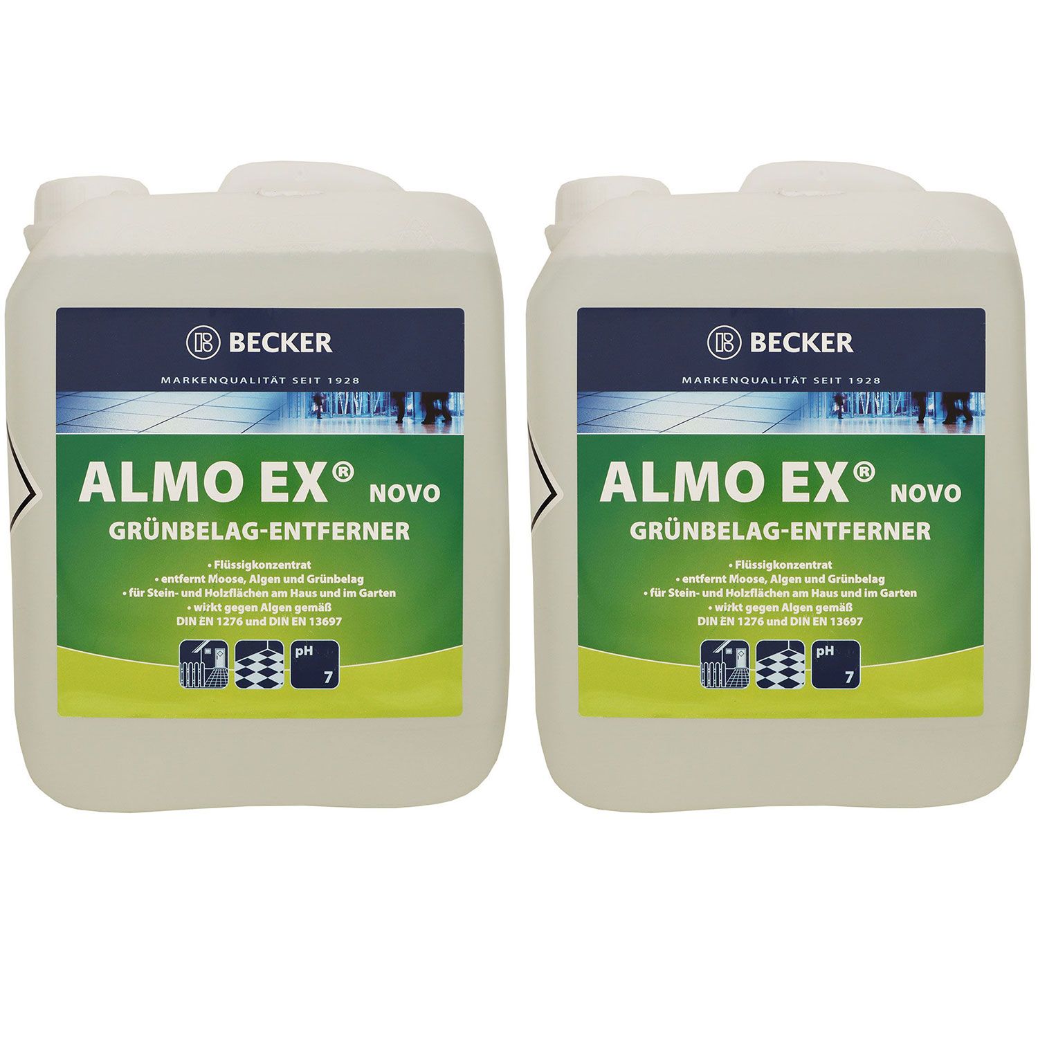 Eilfix Almo Ex Novo 2 x 5 Liter Gr�nbelag Entferner Set
