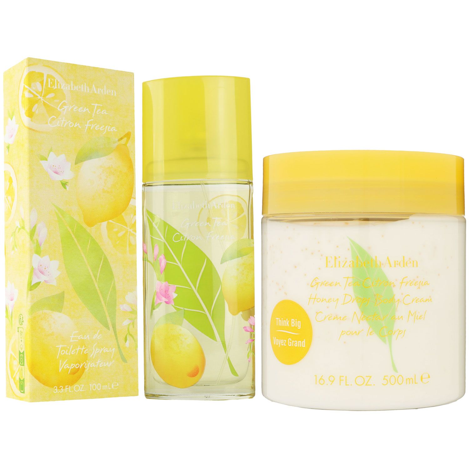 Elizabeth Arden Green Tea Citron Freesia 100 ml EDT & 500 ml Body Cream Set