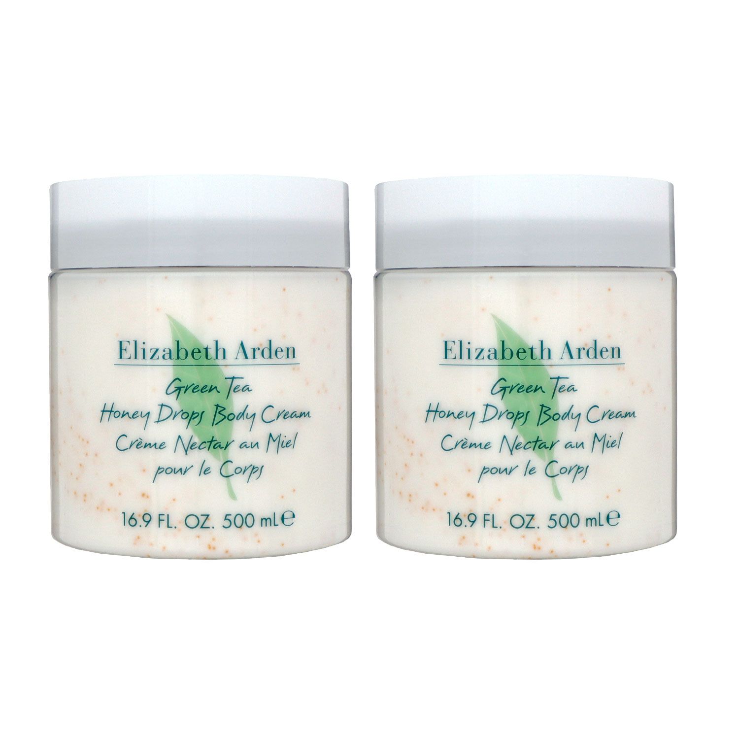 Elizabeth Arden Green Tea Honey Drops 2 x 500 ml Body Cream Creme K�rpercreme Set