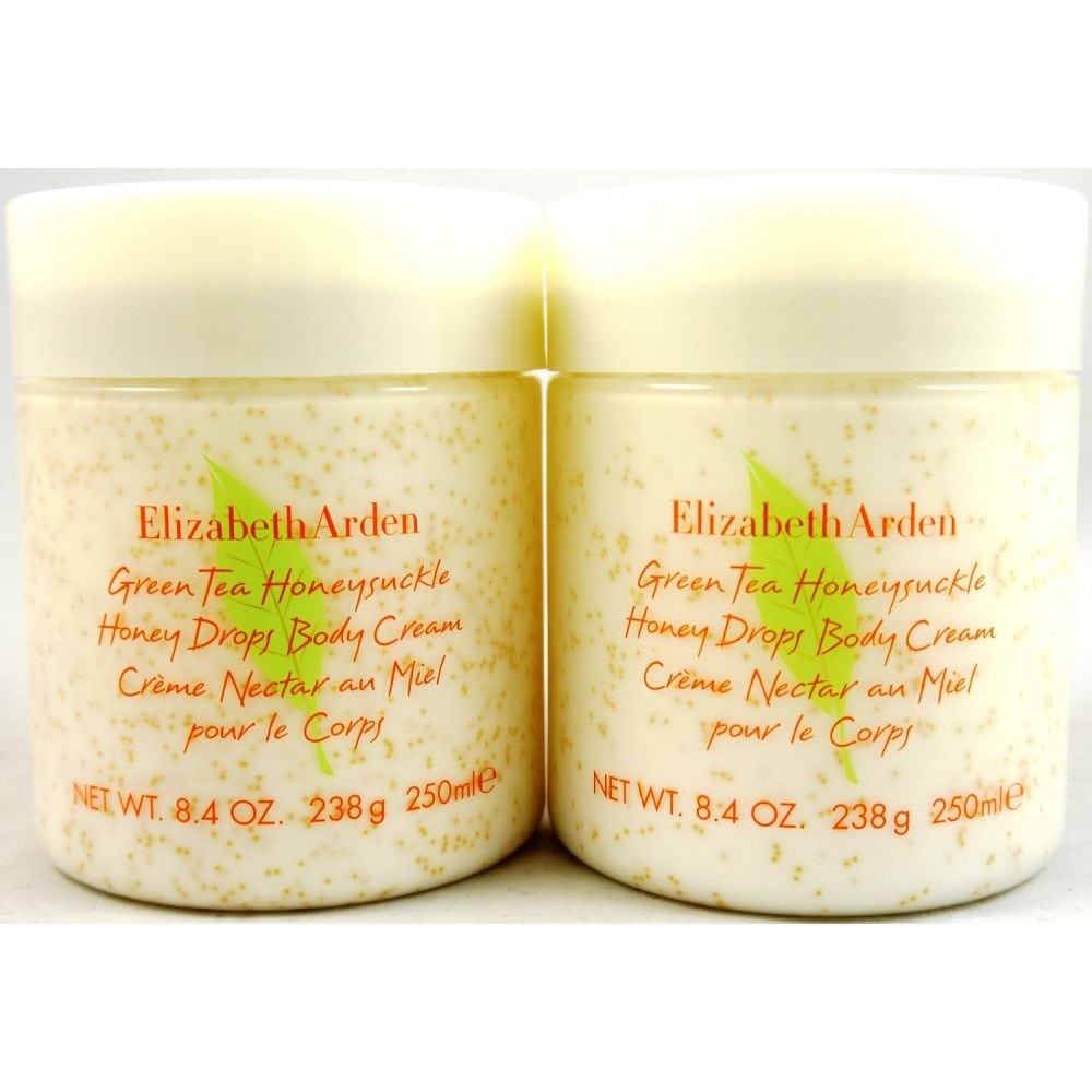 Elizabeth Arden Green Tea Honeysuckle Honey Drops 2 x 250 ml Body Cream Set