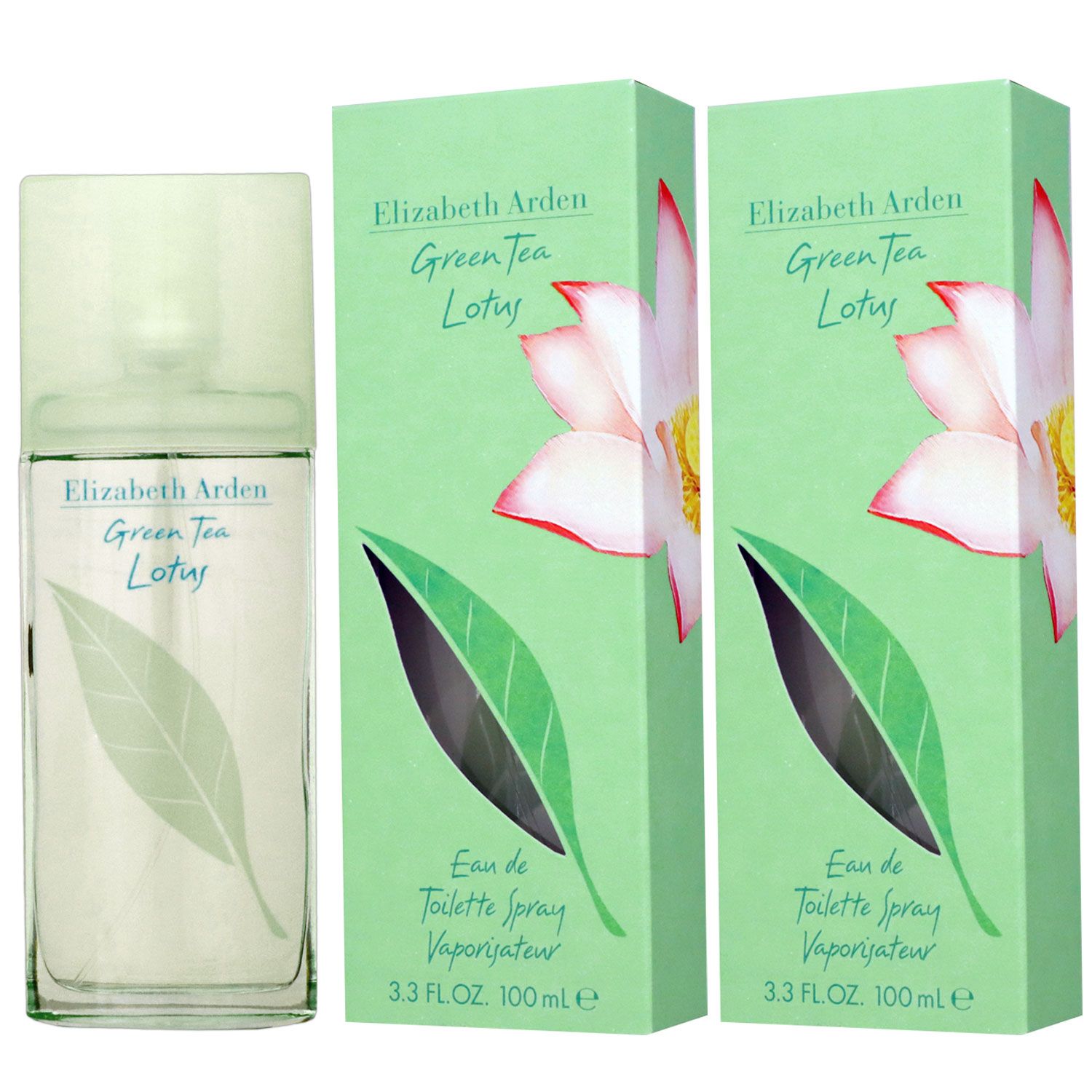 Elizabeth Arden Green Tea Lotus 2 x 100 ml Eau de Toilette EDT Set
