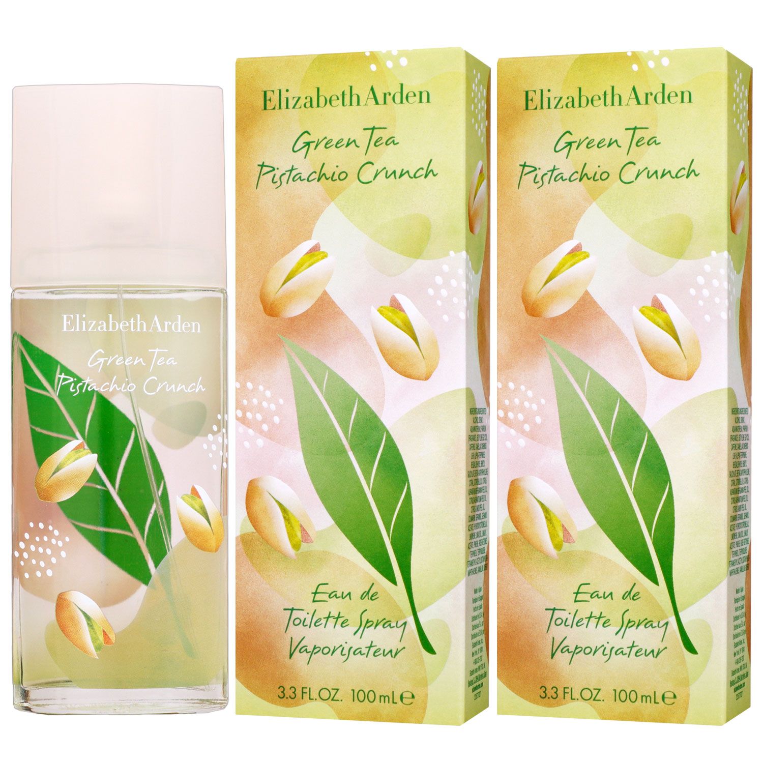 Elizabeth Arden Green Tea Pistachio Crunch 2 x 100 ml Eau de Toilette EDT Set