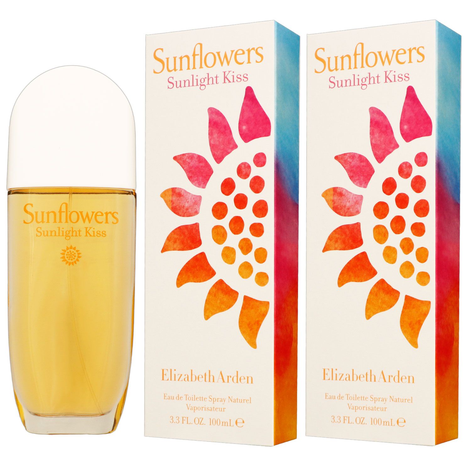Elizabeth Arden Sunflowers Sunlight Kiss 2 x 100 ml EDT Set Damenduft