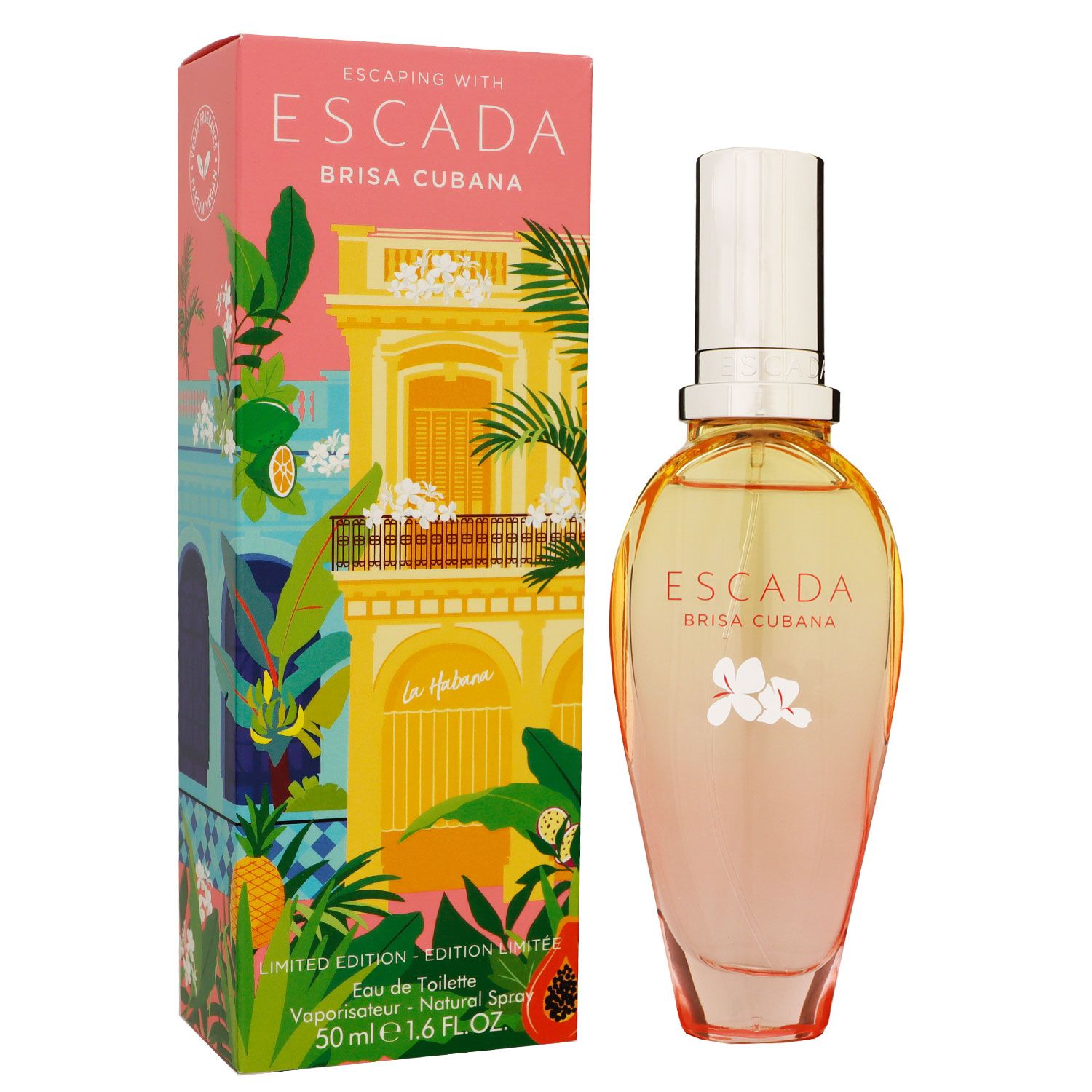 Escada Brisa Cubana 50 ml Eau de Toilette EDT Limited Edition Damenduft