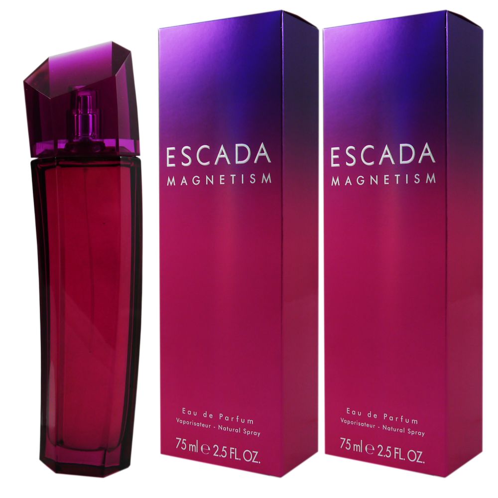 Escada Magnetism 2 x 75 ml Eau de Parfum EDP Set Damenparfum Damen Parfum