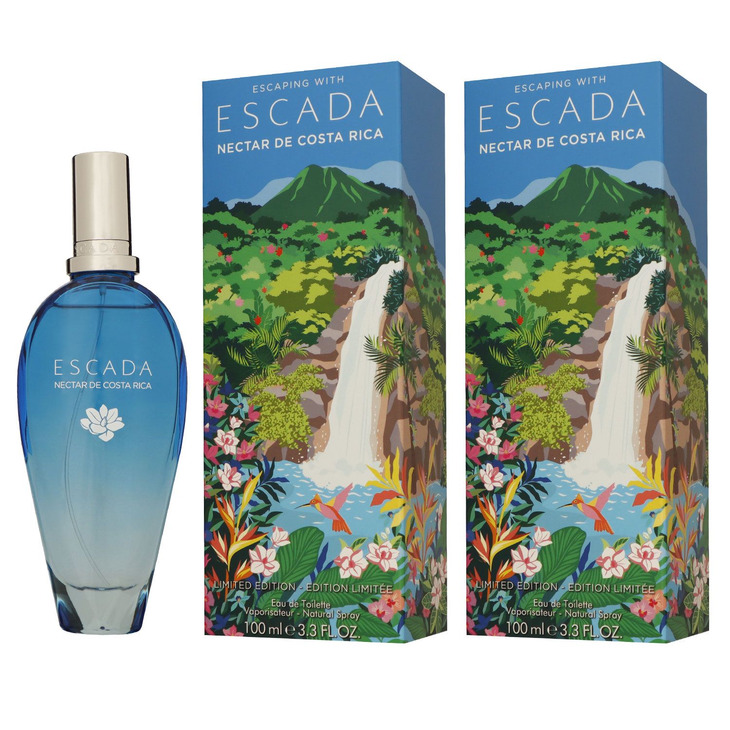 Escada Nectar de Costa Rica 2 x 100 ml Eau de Toilette EDT Set Damenduft