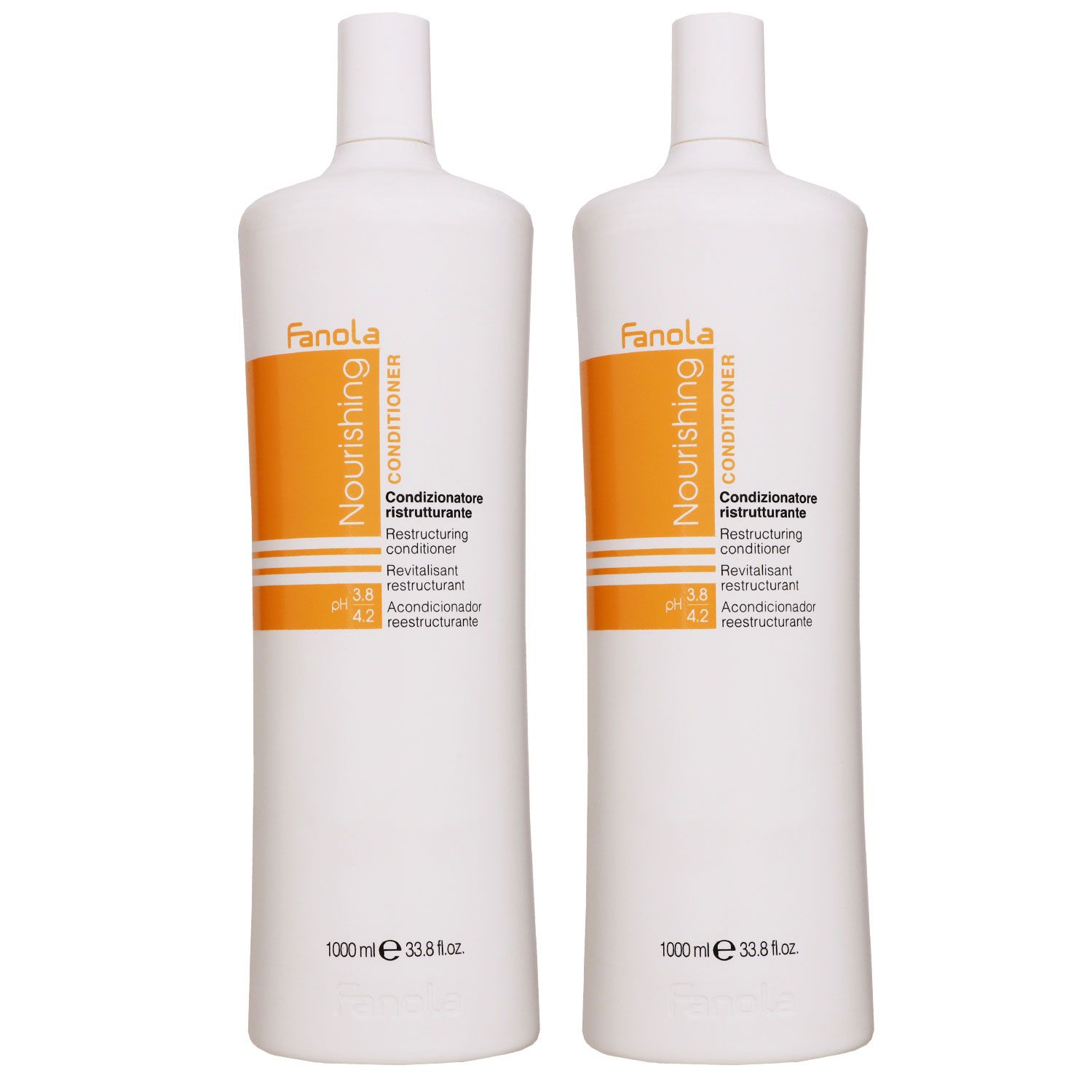 Fanola Nourishing Restructuring 2 x 1000 ml Conditioner Set