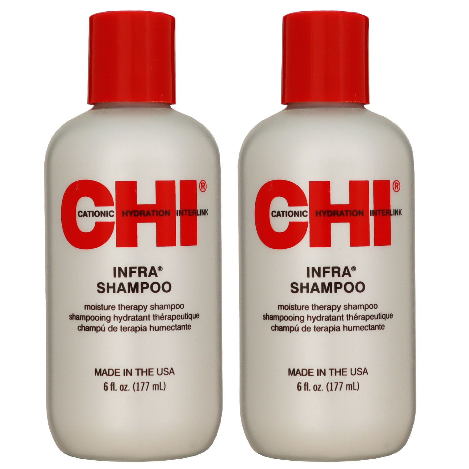 Farouk Chi Infra 2 x 177 ml Shampoo Feuchtigkeit f�r alle Haartypen Set