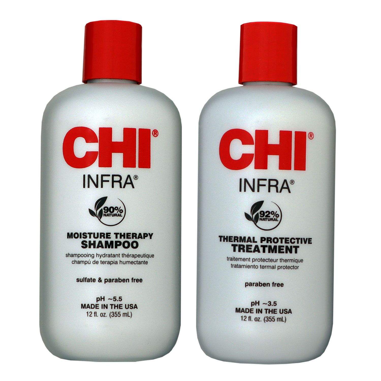Farouk Chi Infra 355 ml Shampoo & 355 ml Treatment Haarkur f�r alle Haartypen Set