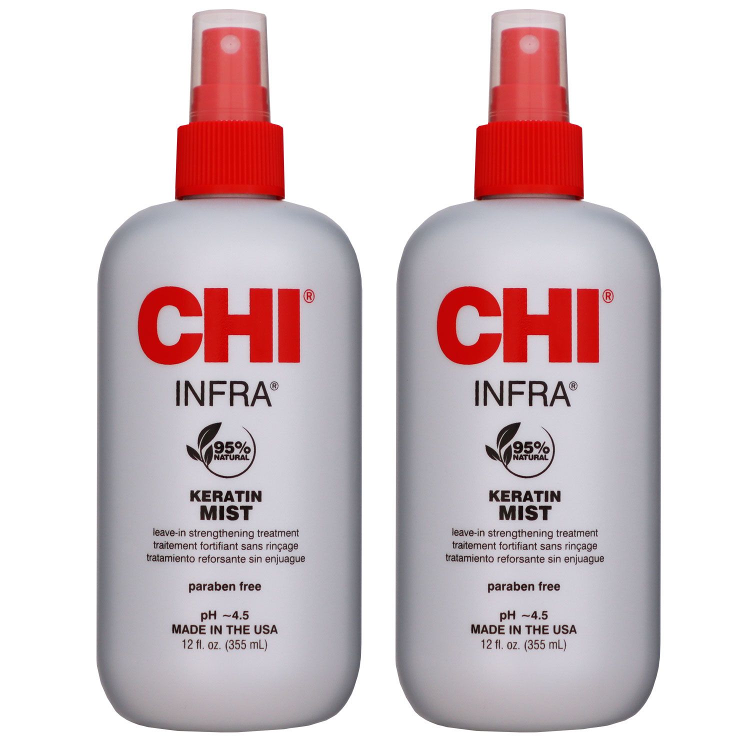 Farouk Chi Keratin Mist 2 x 355 ml Treatment Haarkur f�r alle Haartypen Set