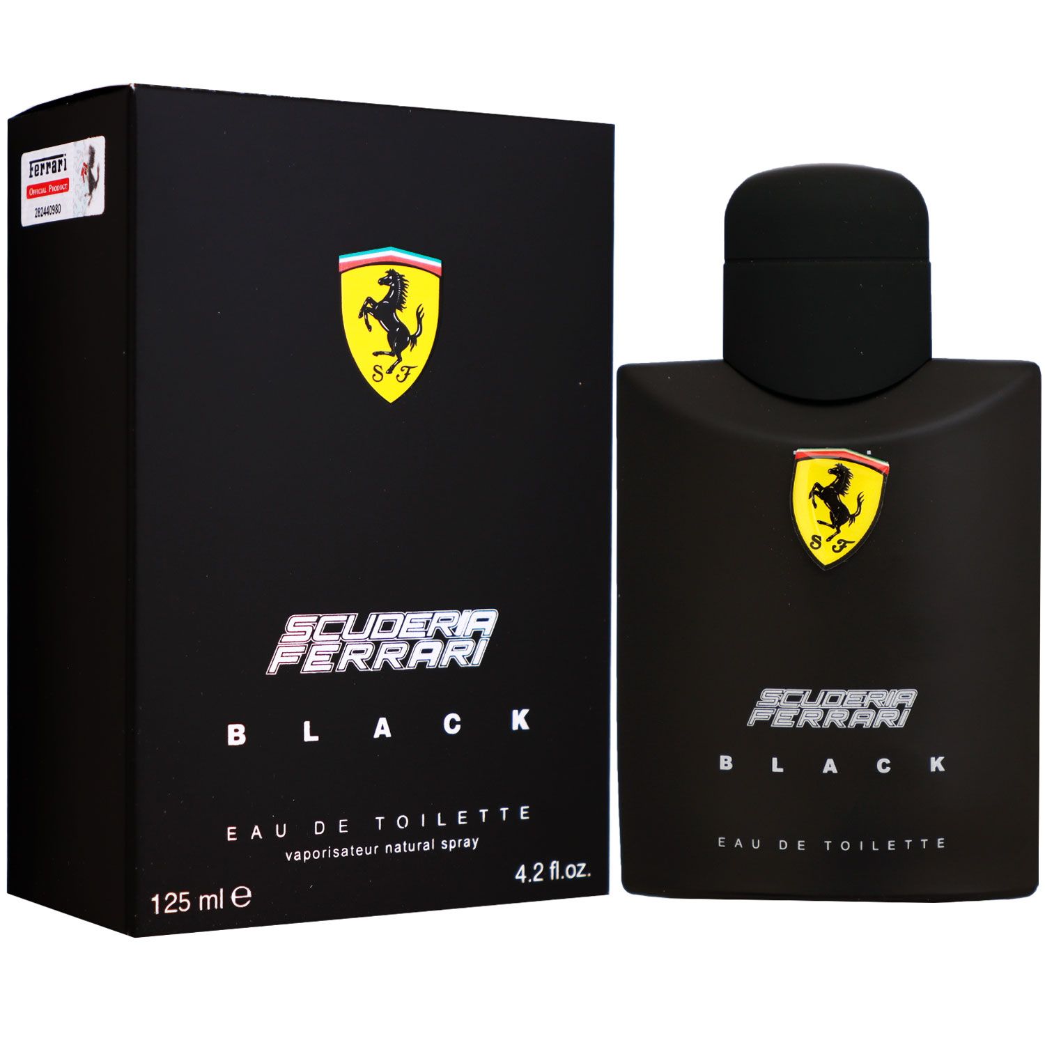 Ferrari Scuderia Black 125 ml Eau de Toilette EDT Herrenduft Herren Duft
