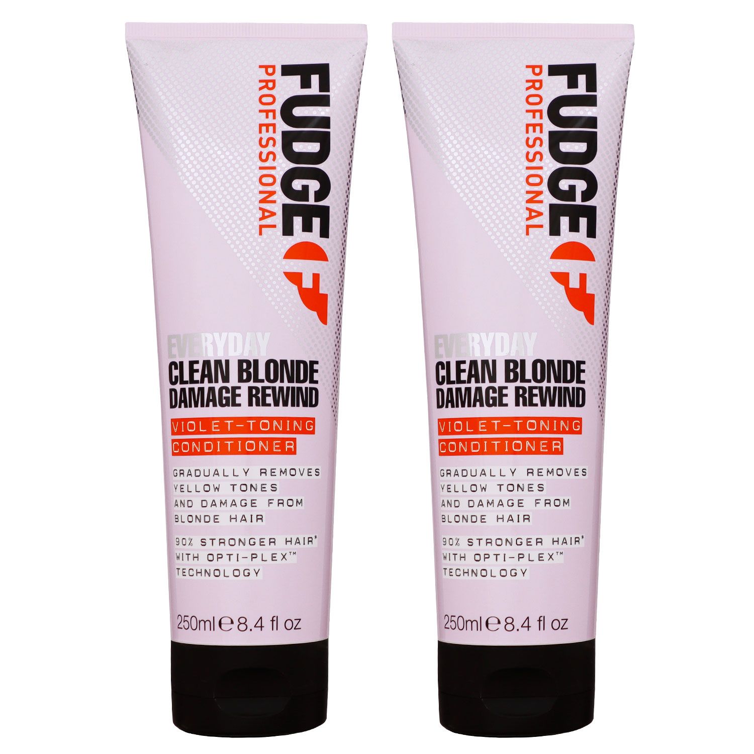 Fudge Professional Everyday 2 x 250 ml Clean Blonde Conditioner Set