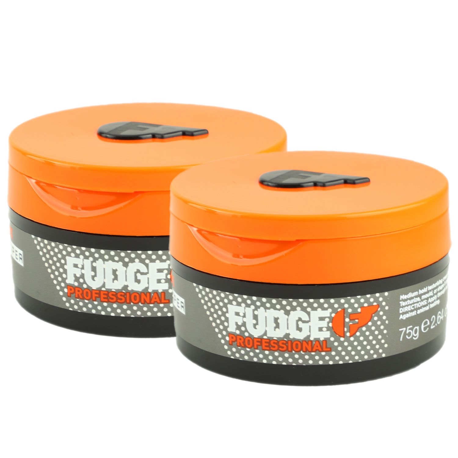 Fudge Professional Hair Shaper 2 x 75 g Texture Cream Matt Mittlerer Halt Set