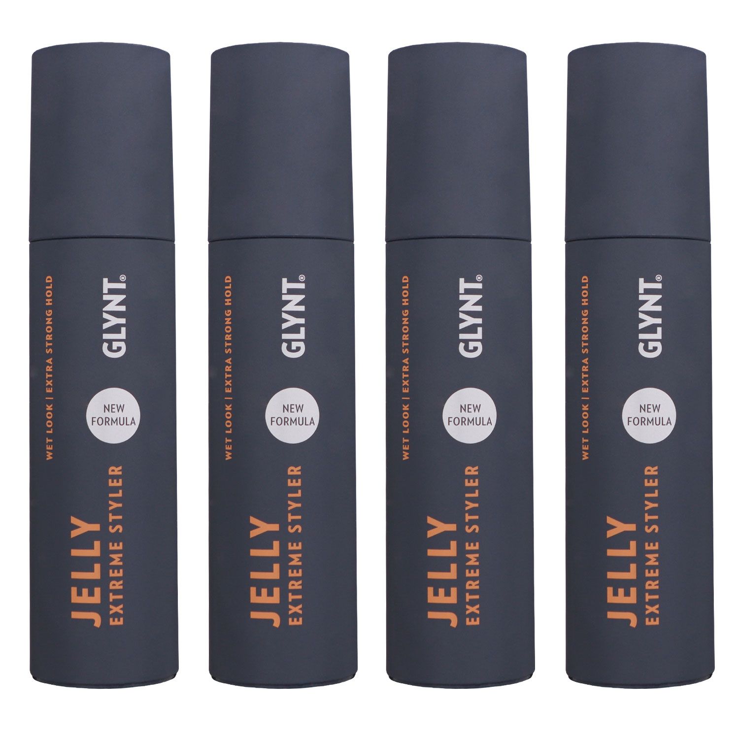 GLYNT Jelly Extreme Styler 4 x 100 ml Haargel extra starker Halt Set