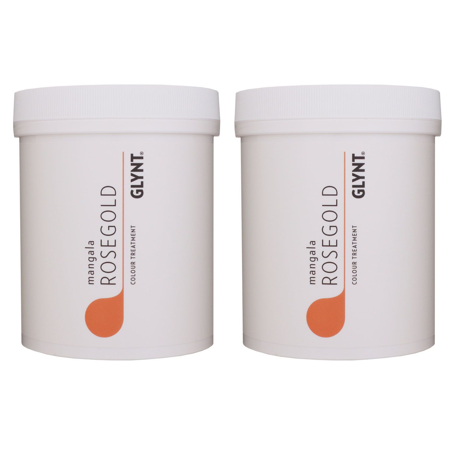 GLYNT Mangala Fashion Rosegold 2 x 1000 ml T�nungshaarkur f�r blondes Haar Set
