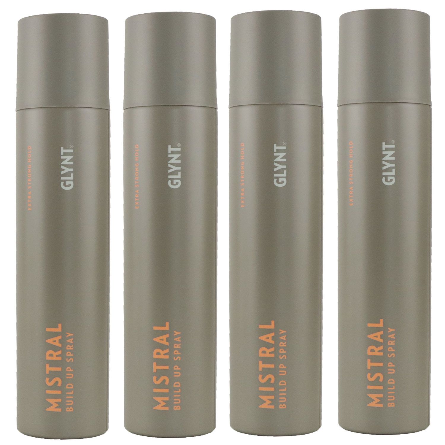 GLYNT Mistral Build up Spray 4 x 300 ml Haarspray extra starker Halt Set